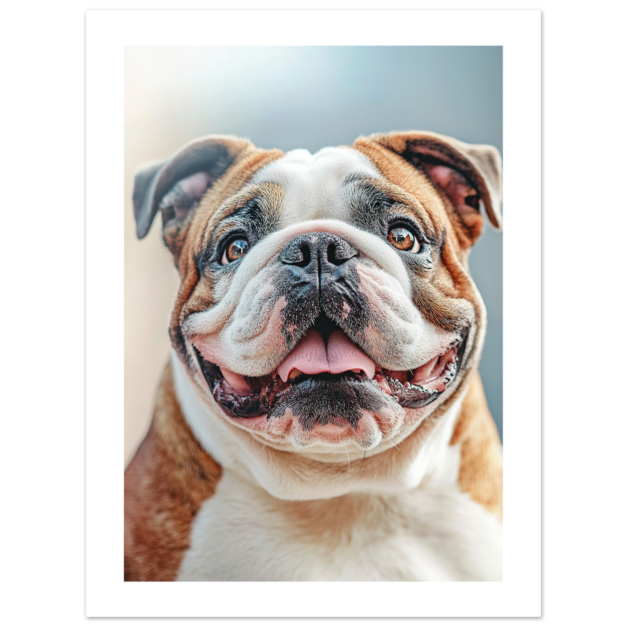 Bulldog Poster / Bulldog Art Work / Bulldog Print
