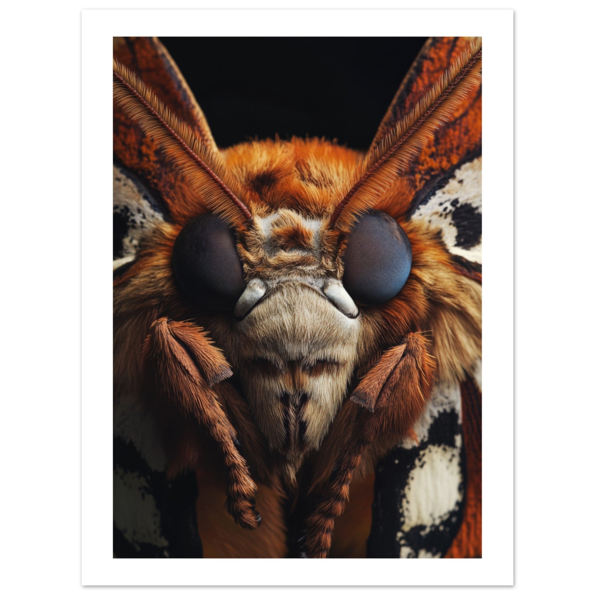 Atlas Moth portrait