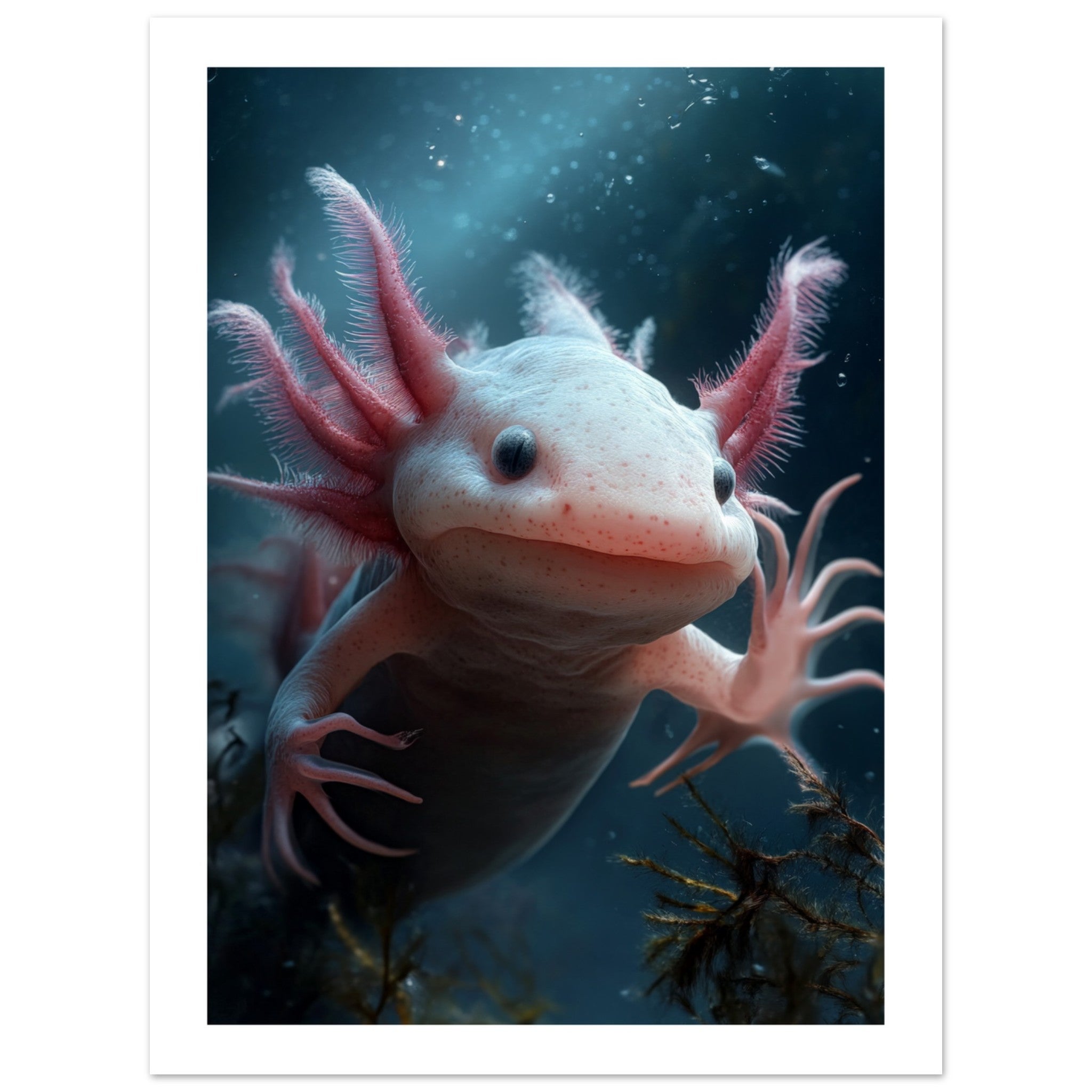 Axolotl portrait 2