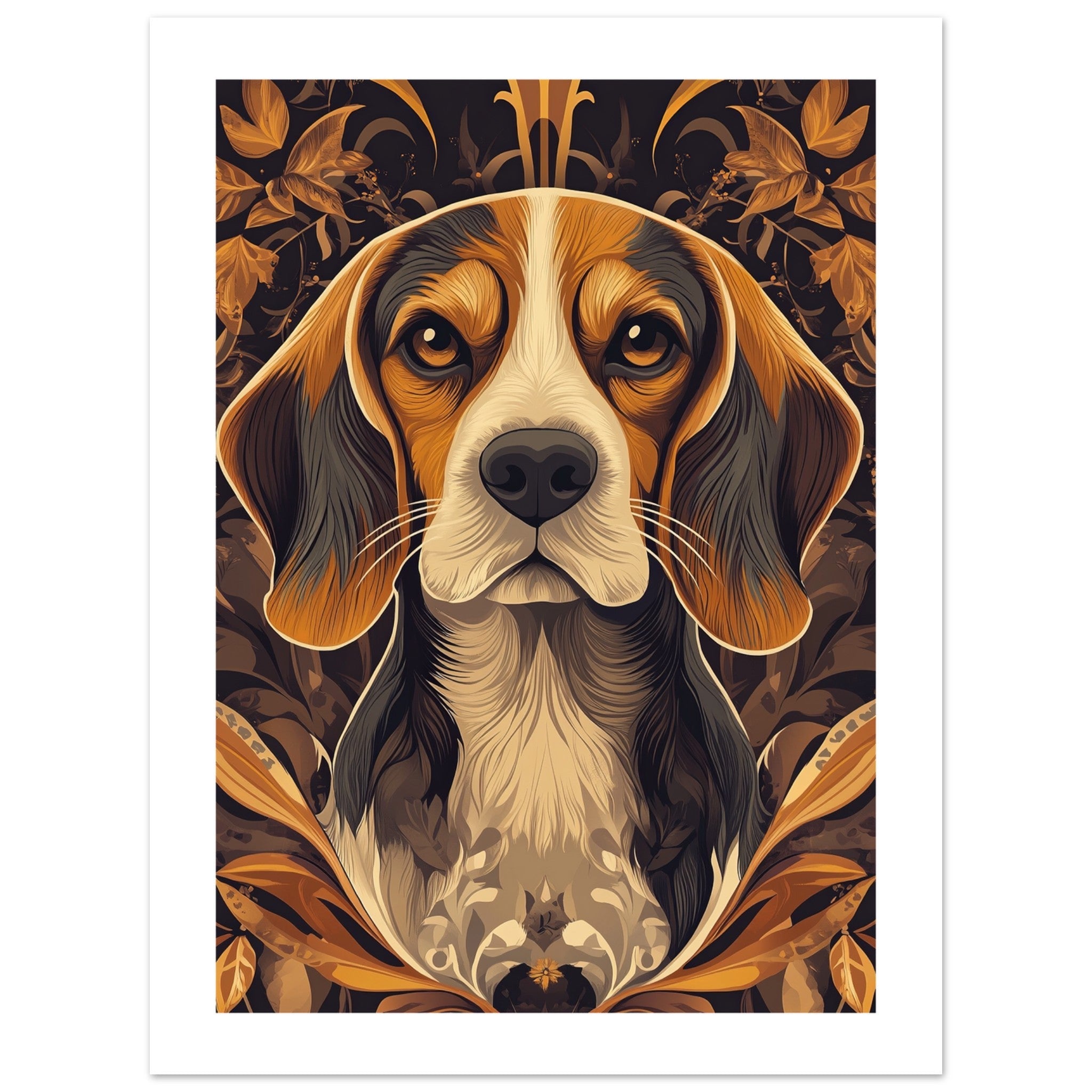 Beagle poster / Beagle Art Work / Beagle Print