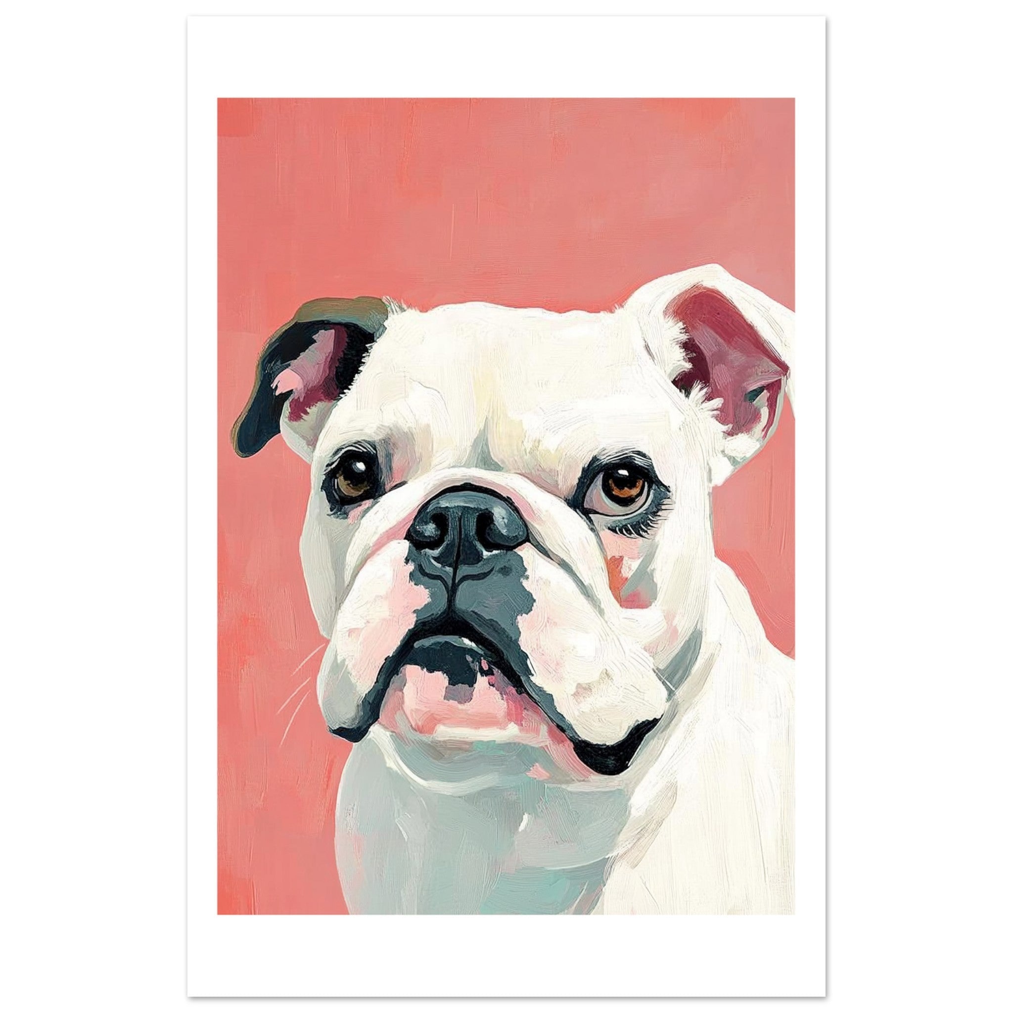 Bulldog Poster / Bulldog Art Work / Bulldog Print
