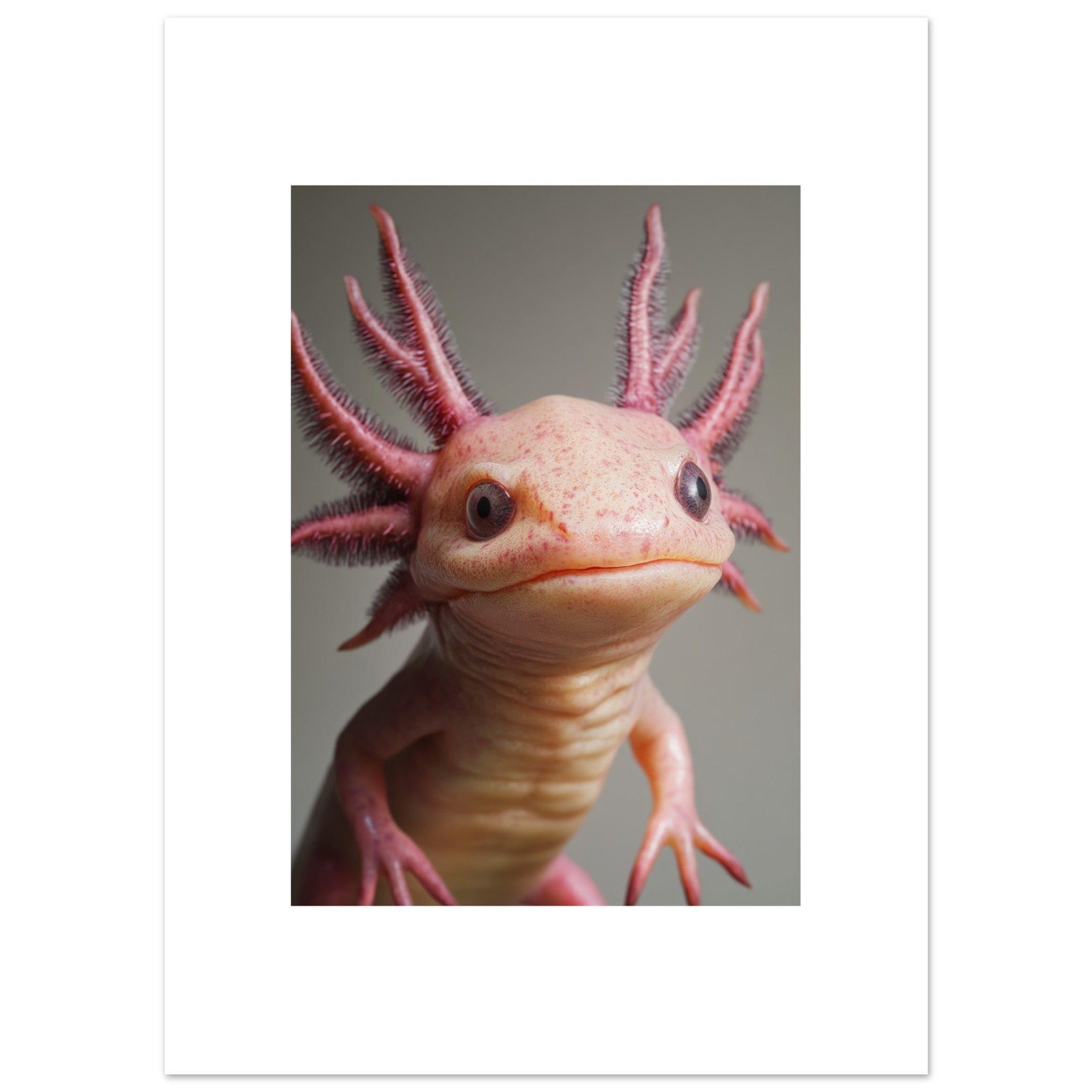 Axolotl portrait