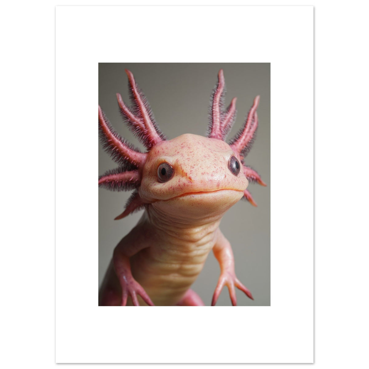 Axolotl portrait
