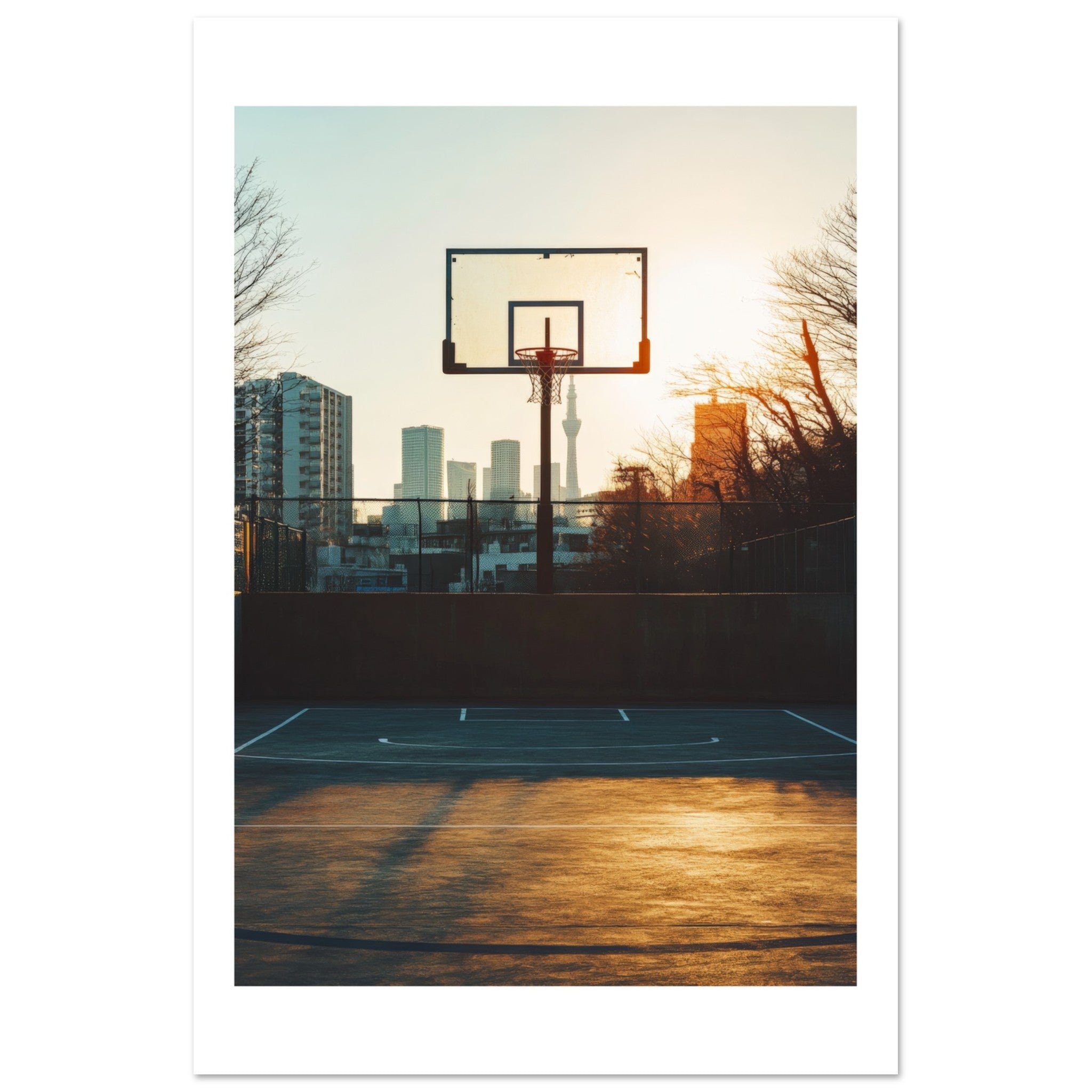 Basketball Court in Tokyo Japan 1