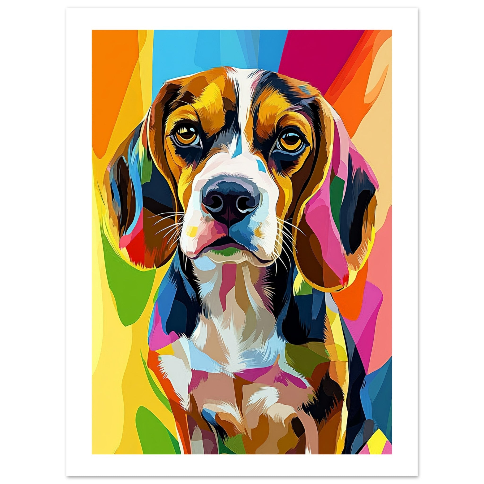 Beagle poster / Beagle Art Work / Beagle Print