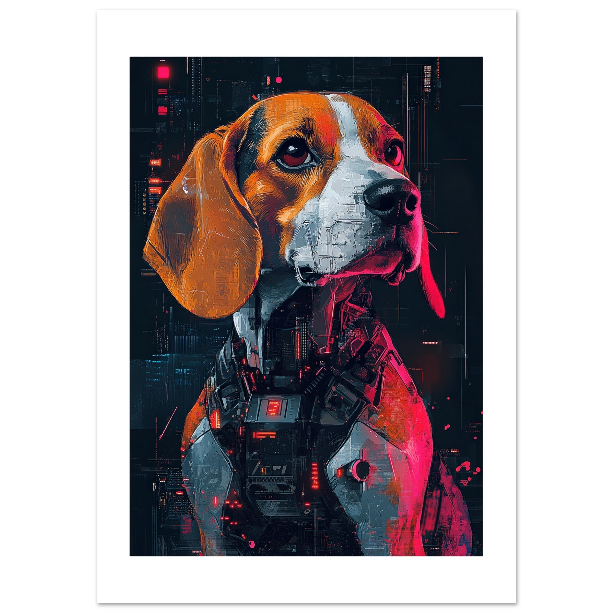 Beagle poster / Beagle Art Work / Beagle Print