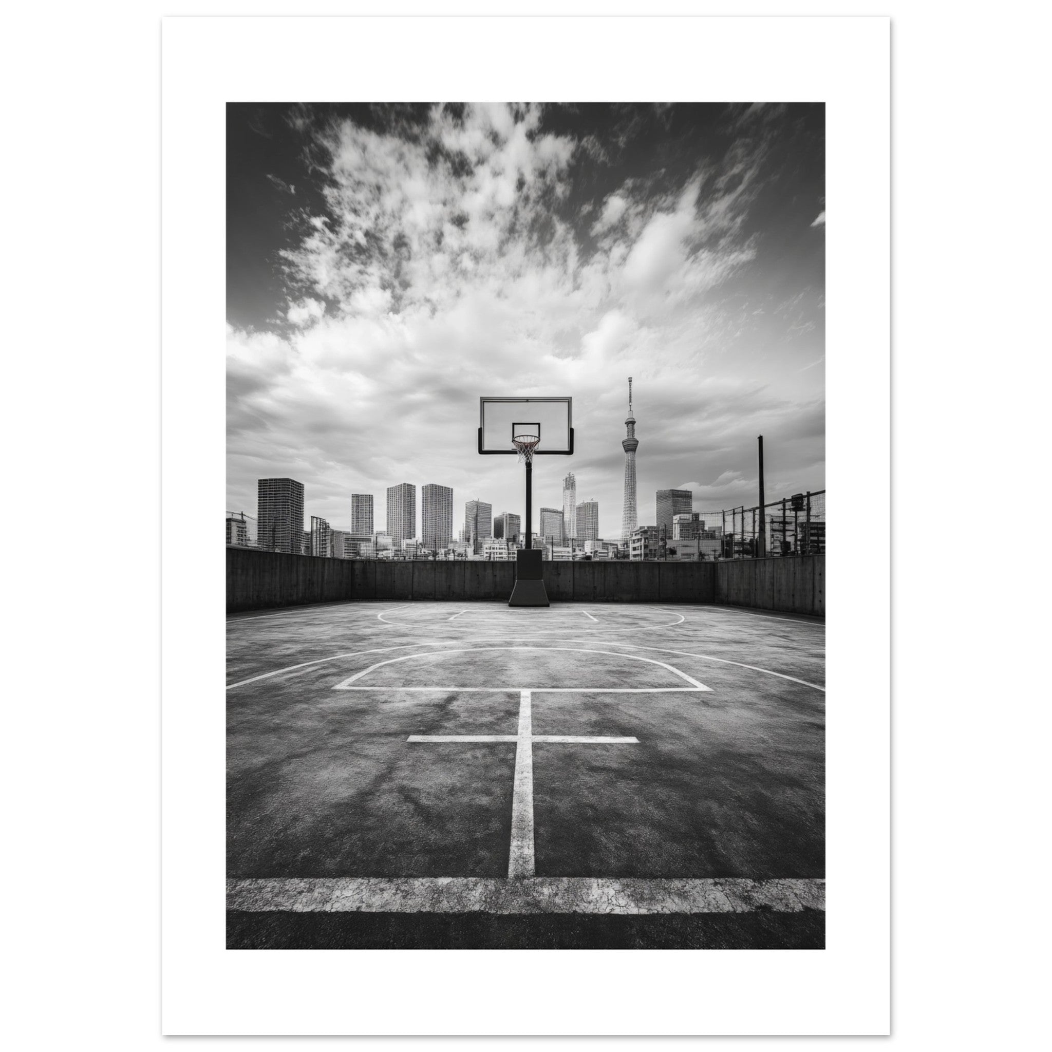 Basketball Court in Tokyo Japan 5