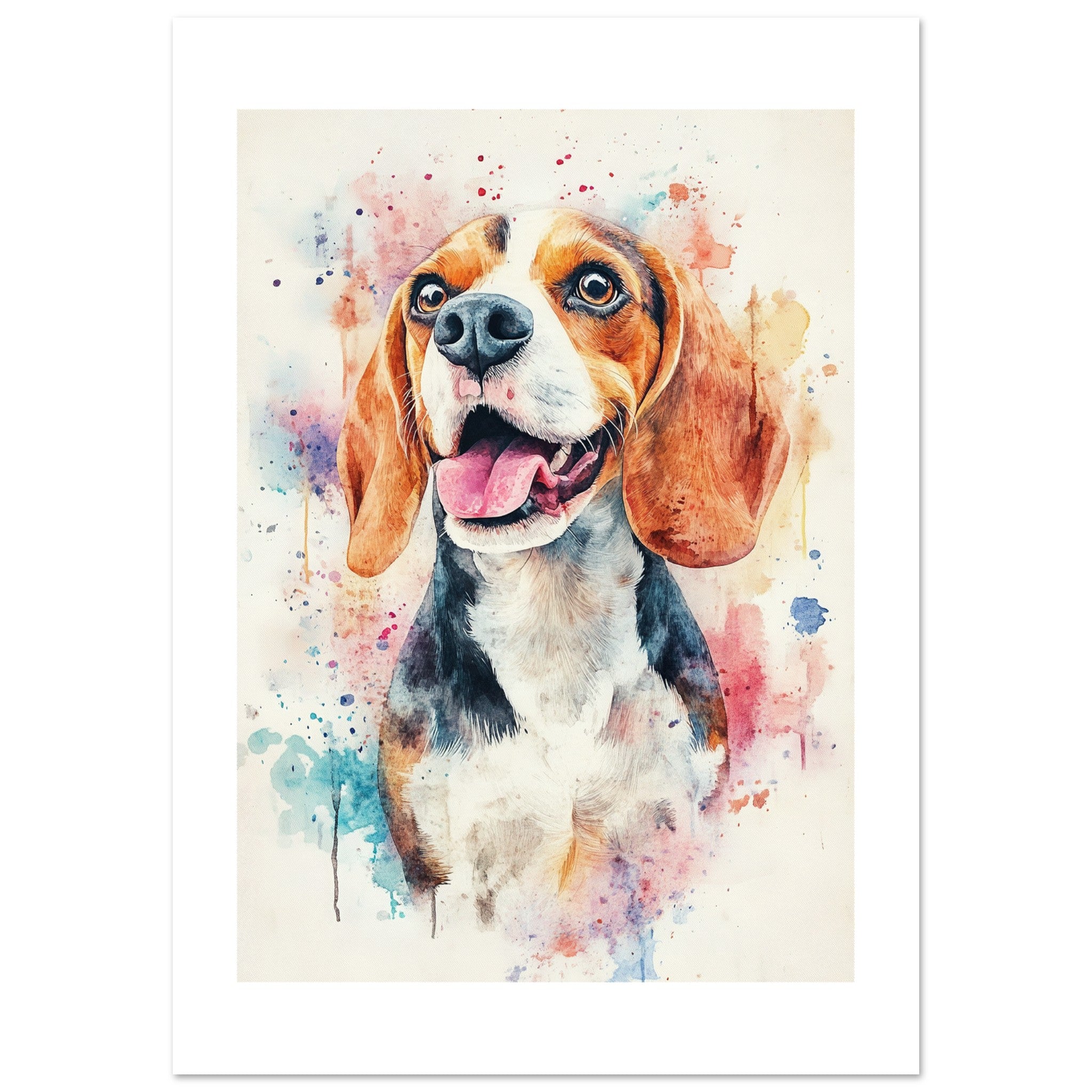 Beagle poster / Beagle Art Work / Beagle Print