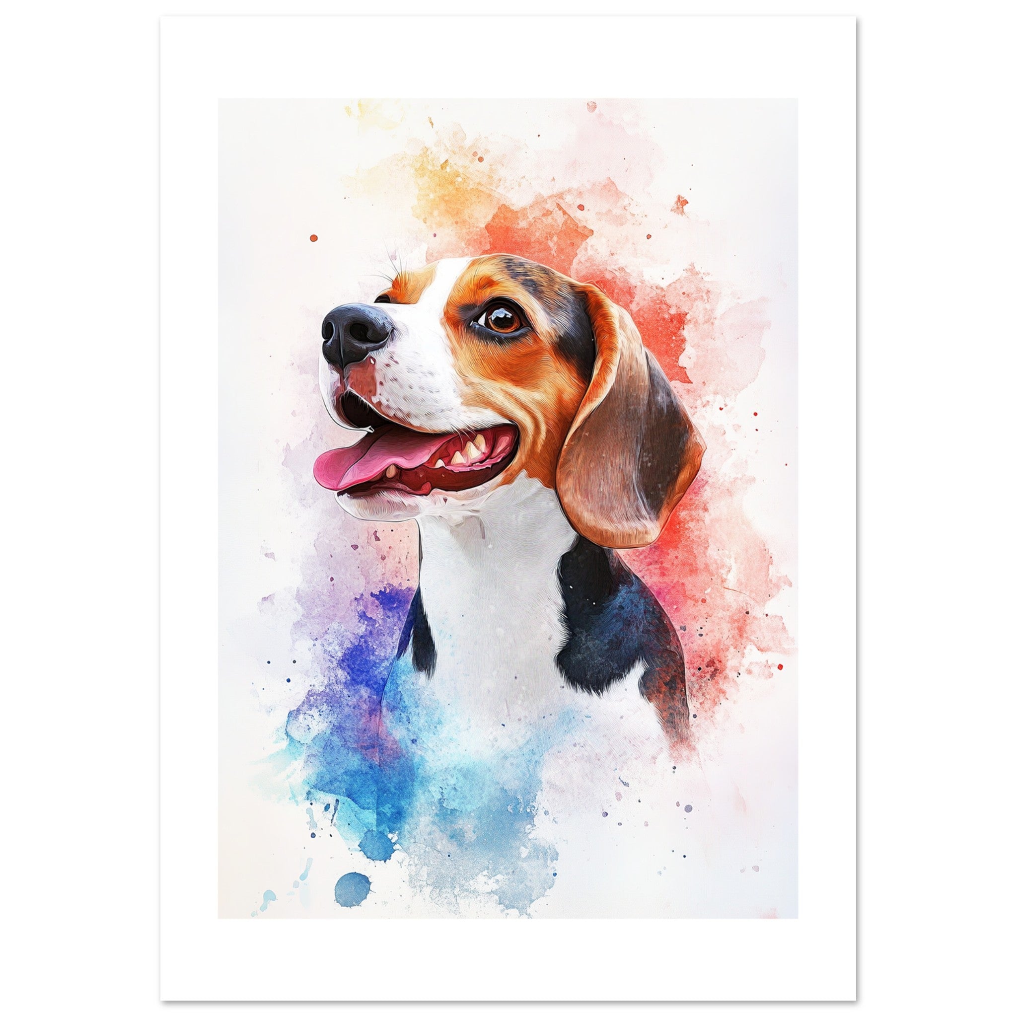 Beagle poster / Beagle Art Work / Beagle Print