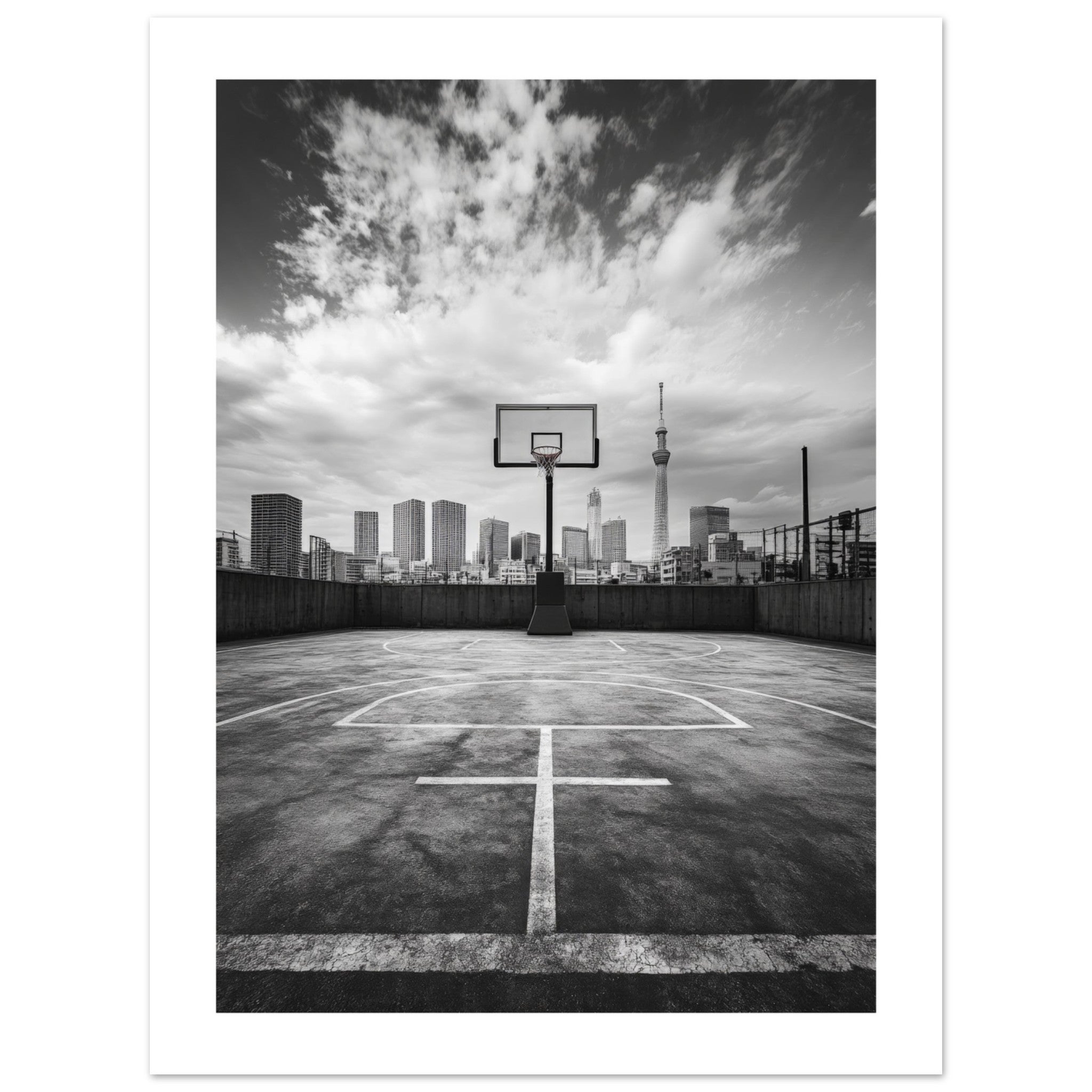 Basketball Court in Tokyo Japan 5