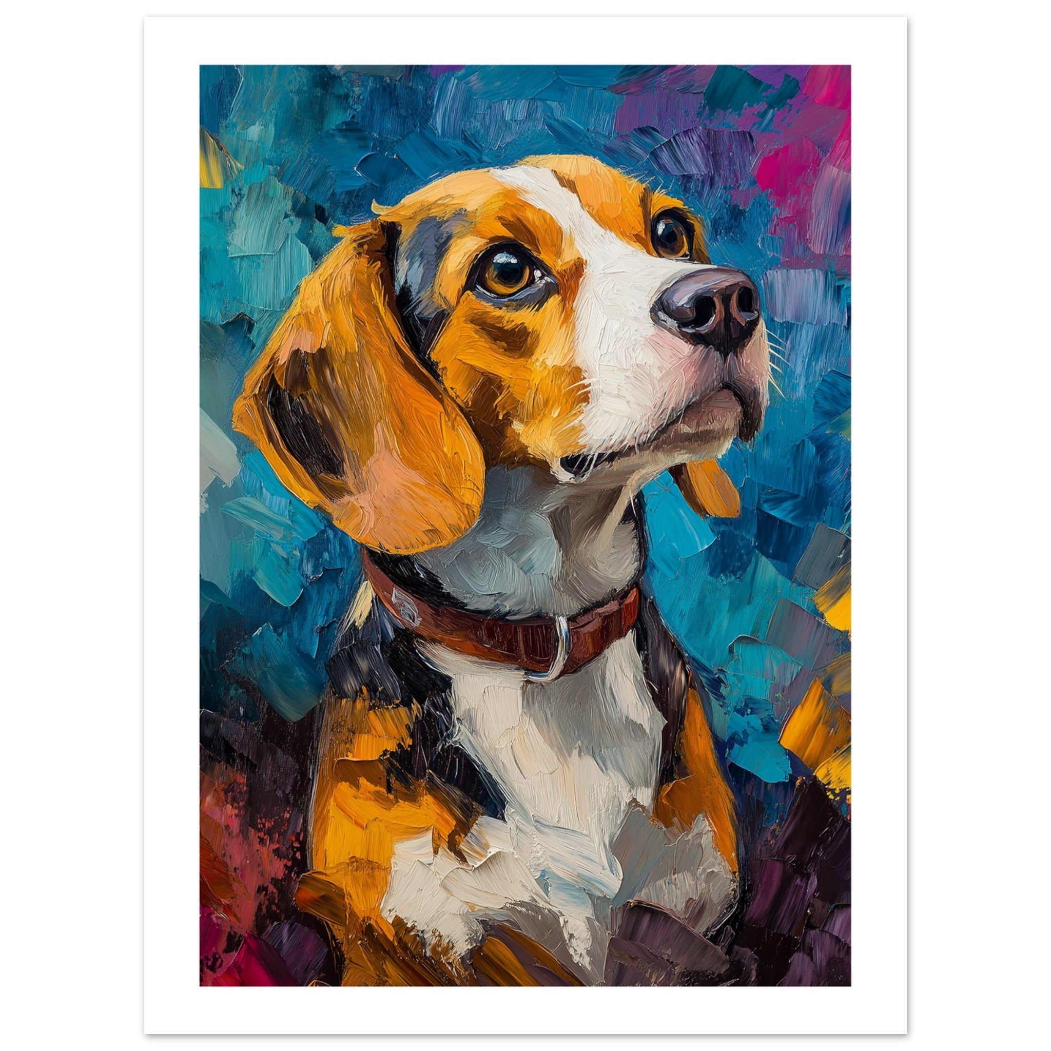 Beagle poster / Beagle Art Work / Beagle Print