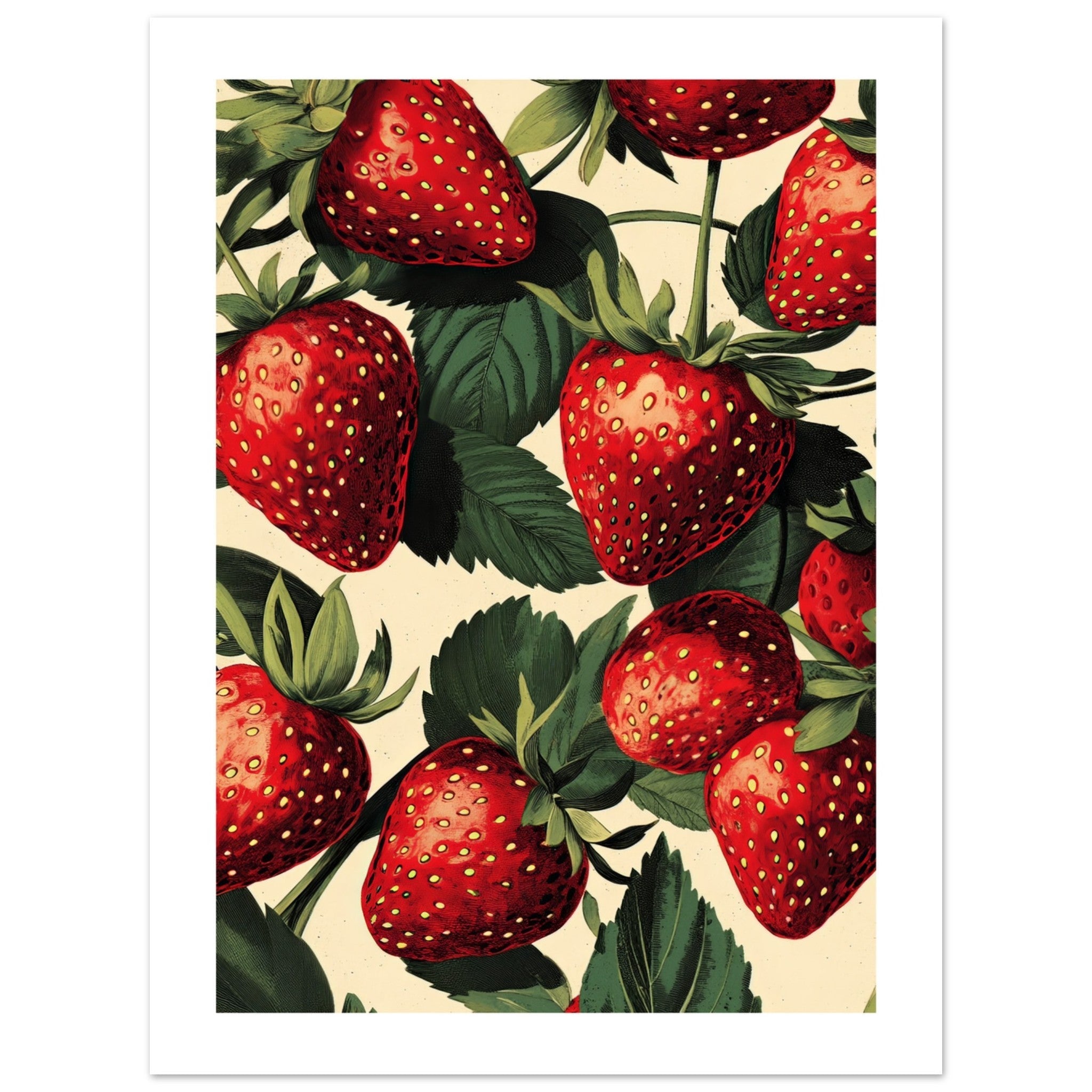 A pattern of Strawberries 1