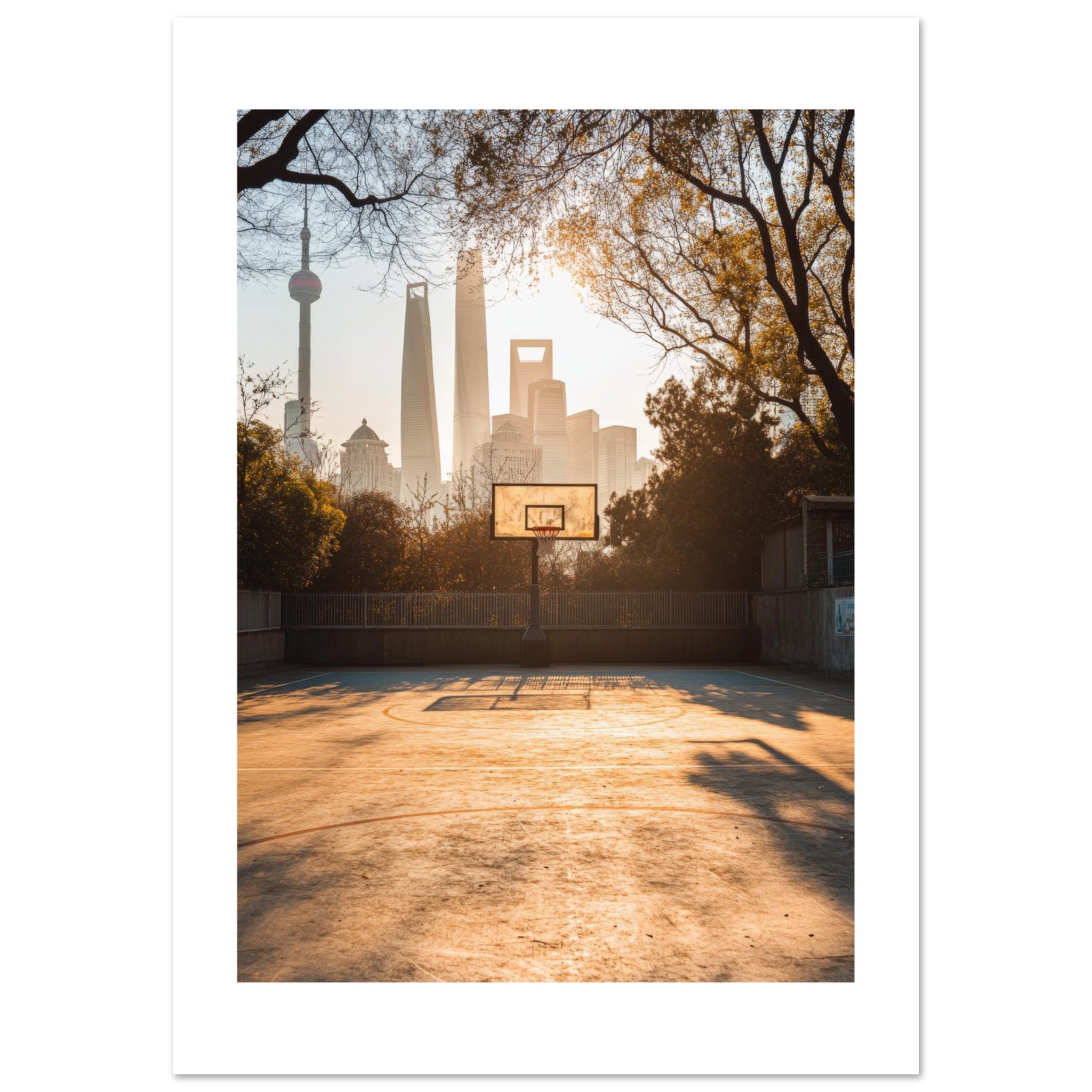 Basketball Court in Shanghai China 2