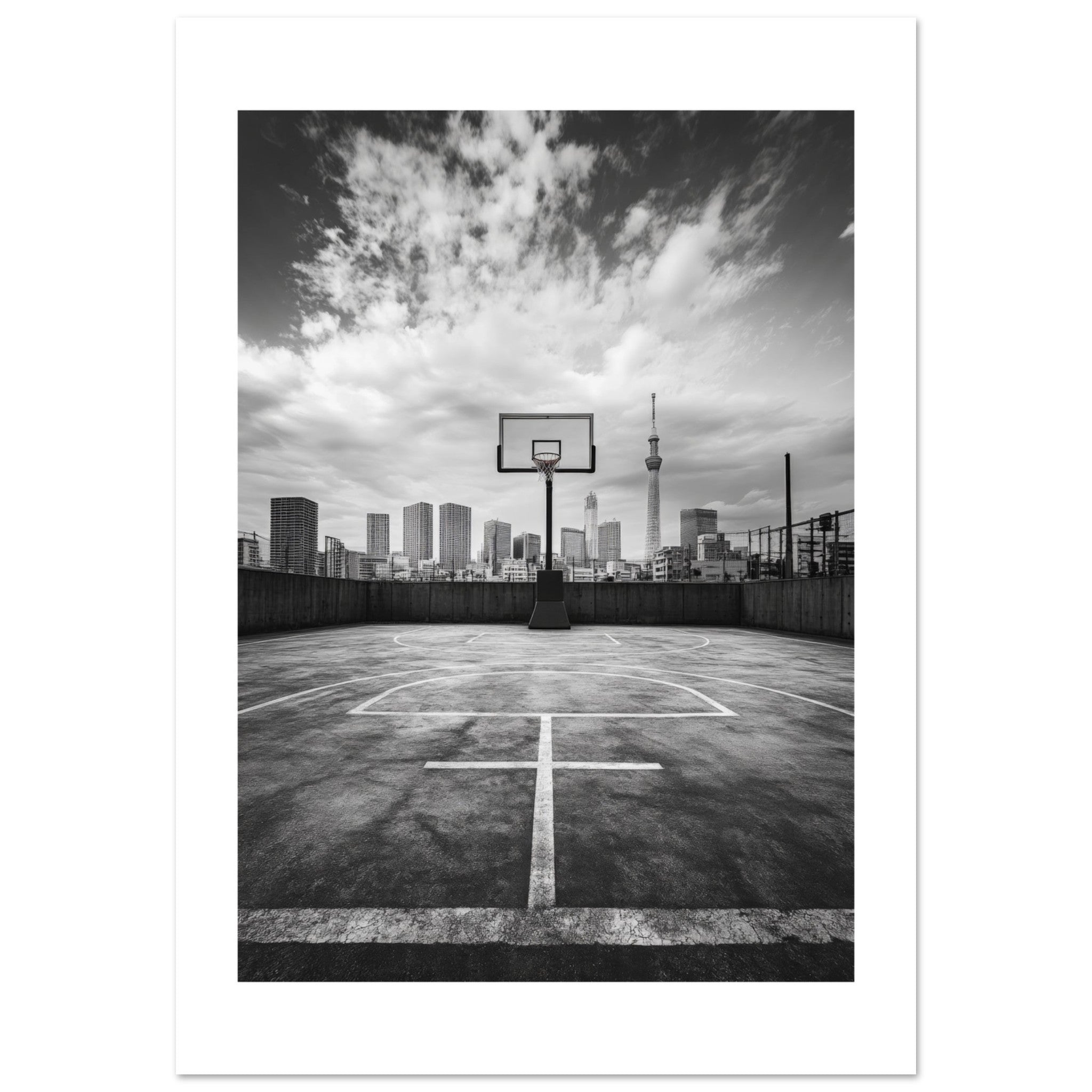 Basketball Court in Tokyo Japan 5
