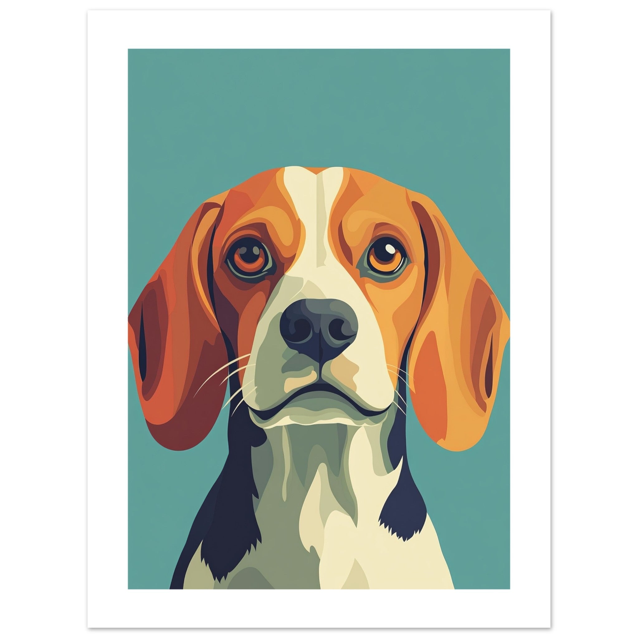 Beagle poster / Beagle Art Work / Beagle Print
