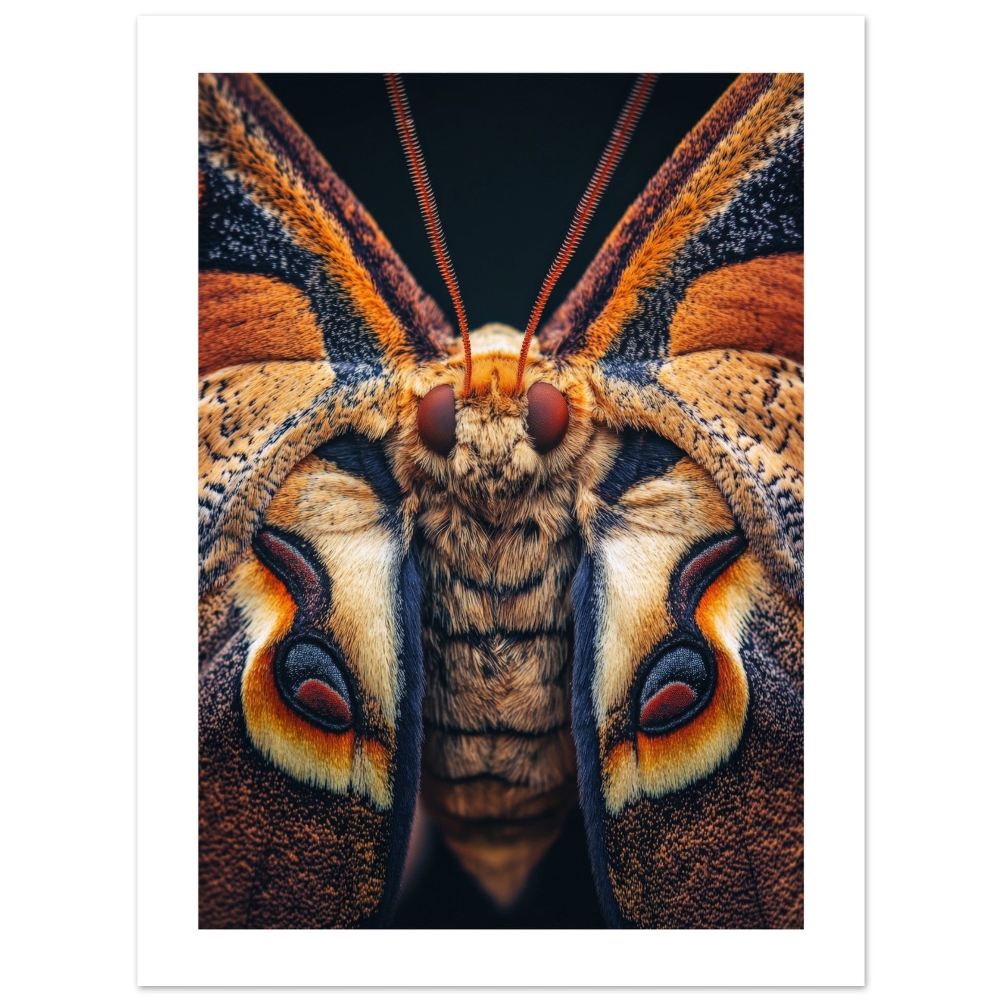 Atlas Moth portrait 1