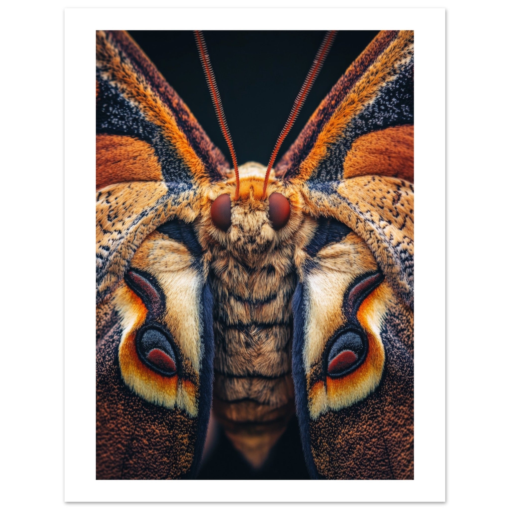 Atlas Moth portrait 1