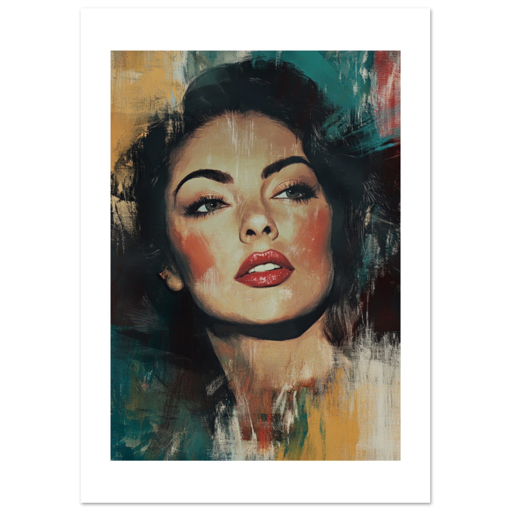Ava Gardner Poster Art Print // Wall-Art Of Famous Ava Gardner
