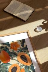 A pattern of Papayas