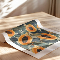 A pattern of Papayas 1
