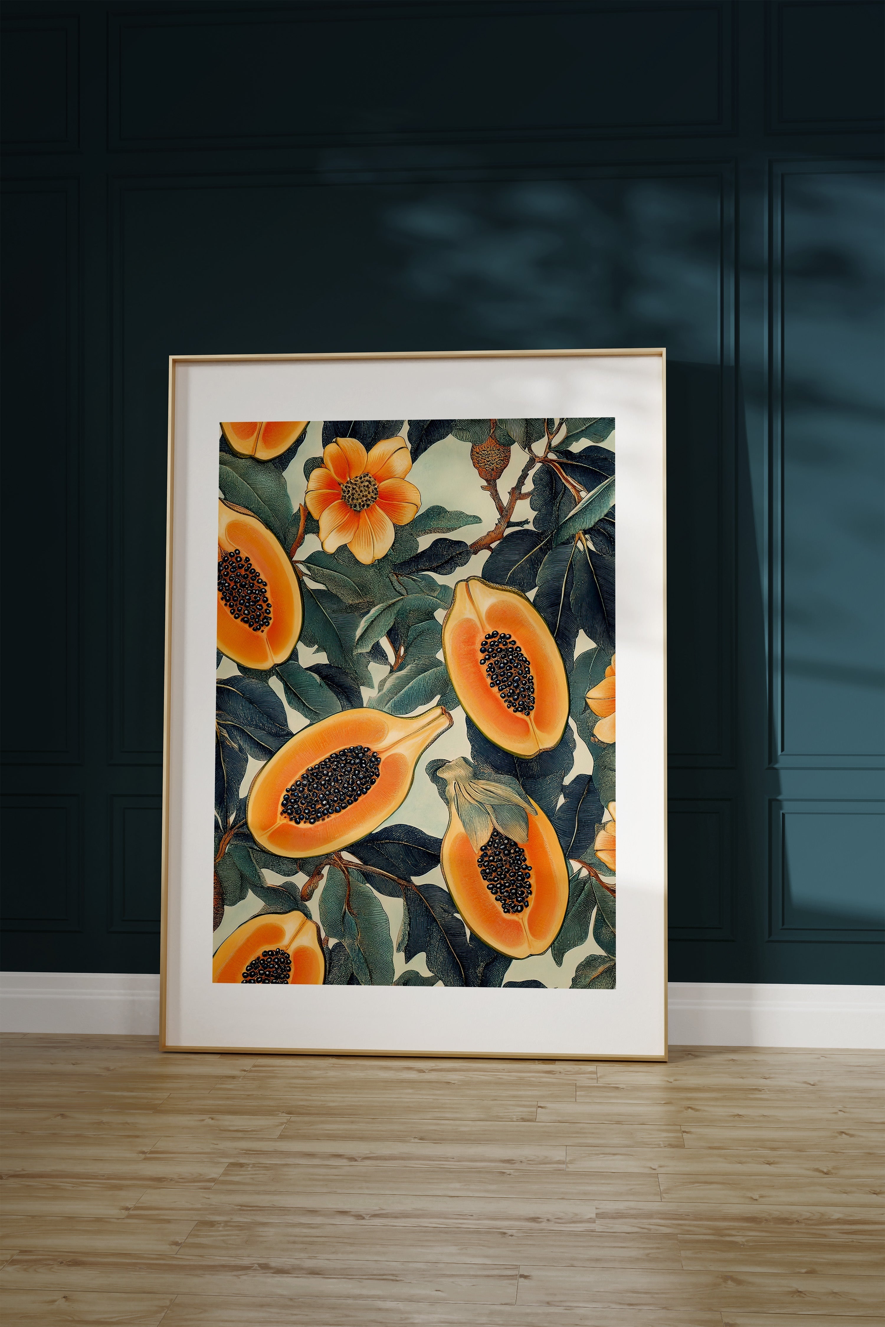 A pattern of Papayas 1