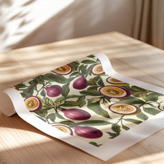 A pattern of Passionfruits