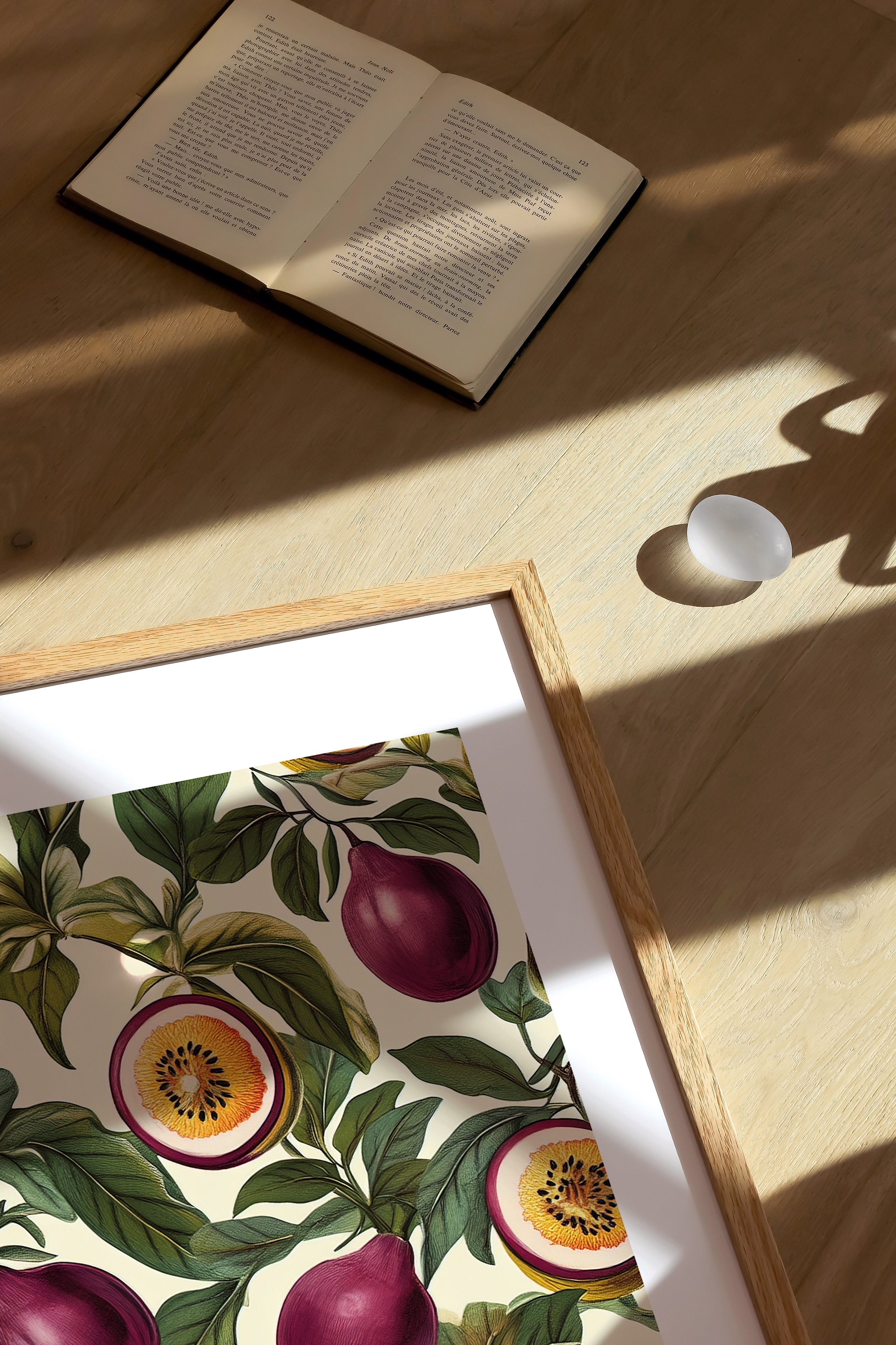 A pattern of Passionfruits