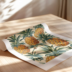 A pattern of Pineapples