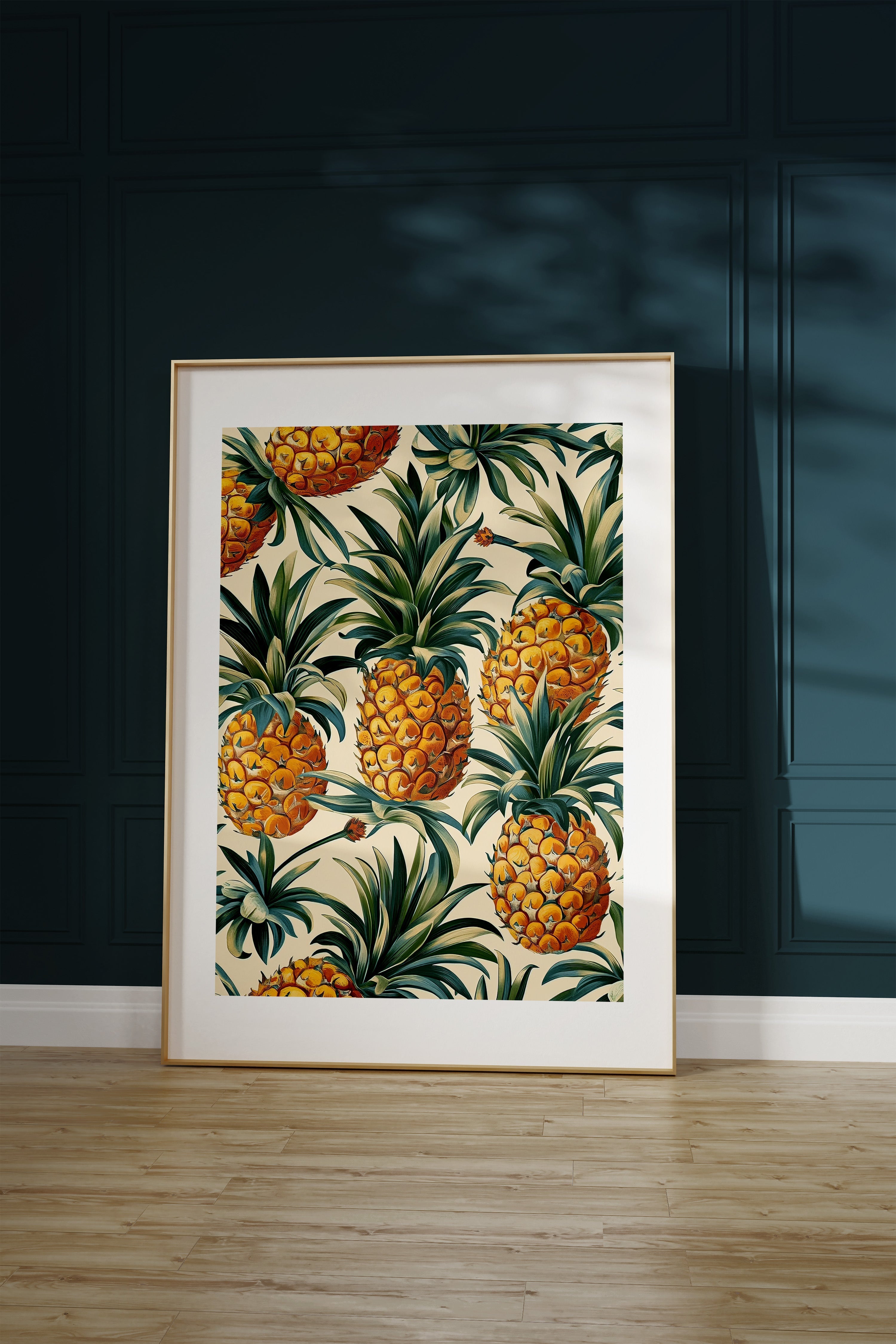 A pattern of Pineapples