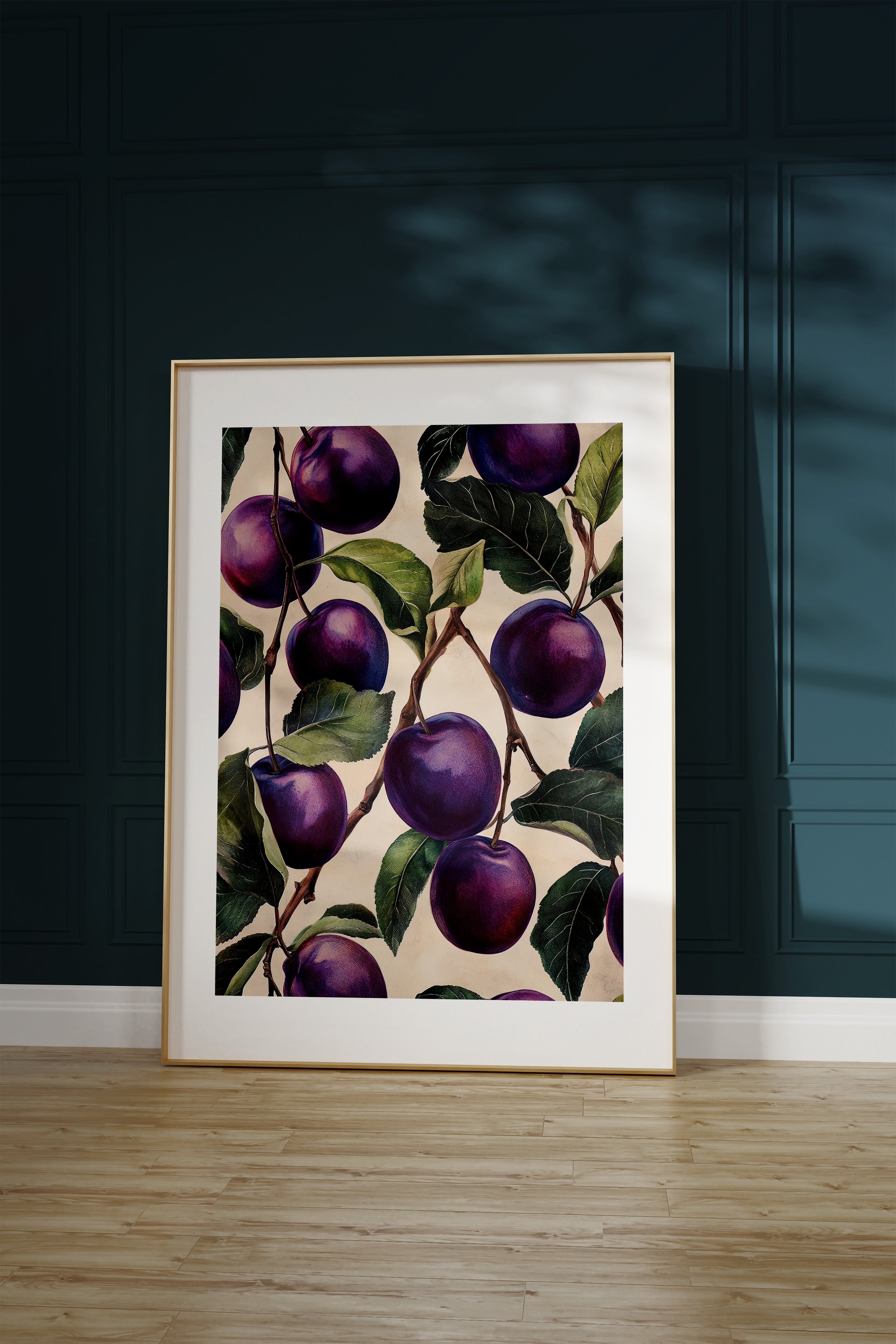 A pattern of Plums