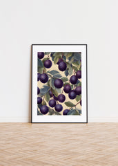 A pattern of Plums 1