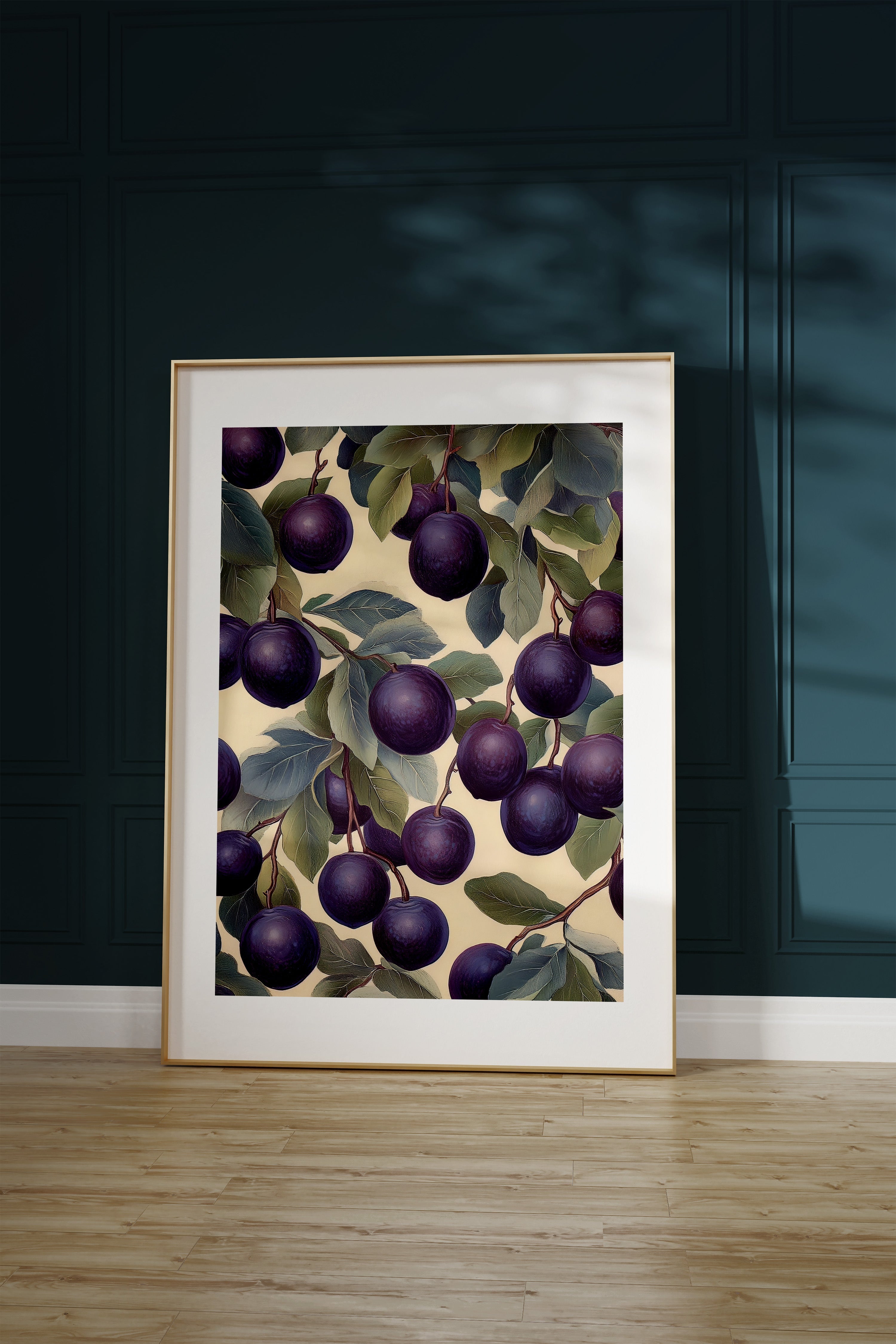 A pattern of Plums 1