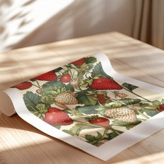 A pattern of Strawberries