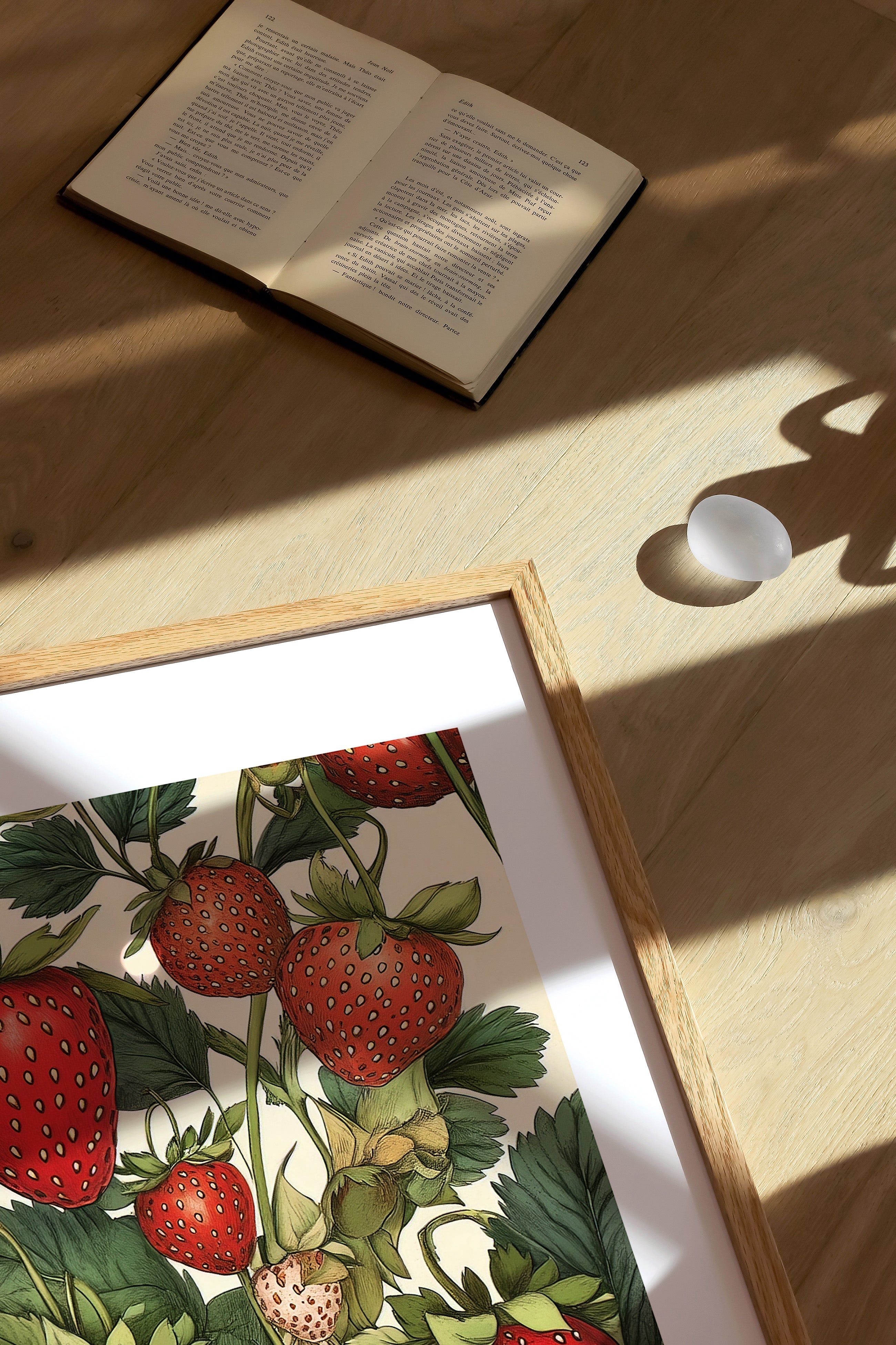 A pattern of Strawberries