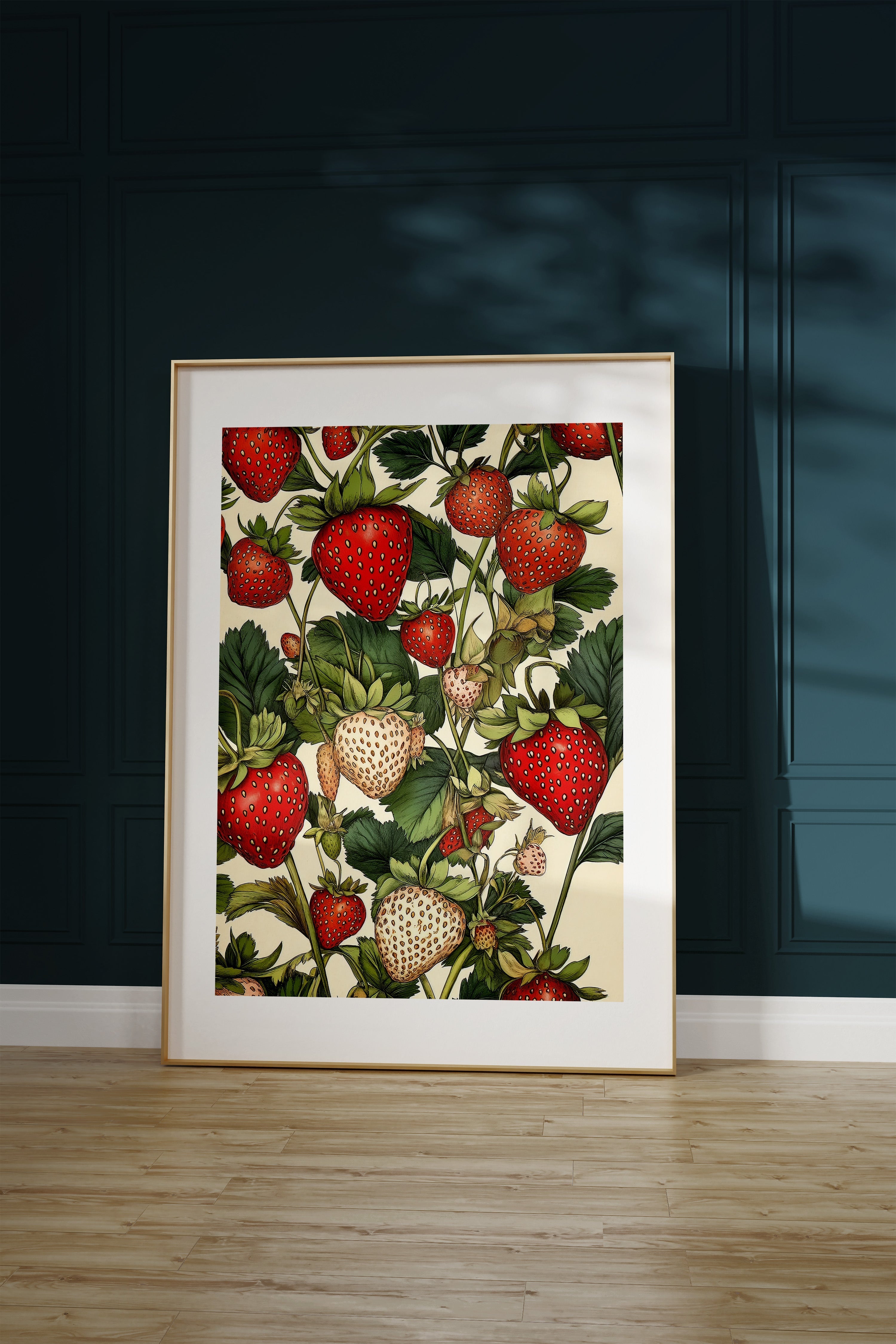 A pattern of Strawberries