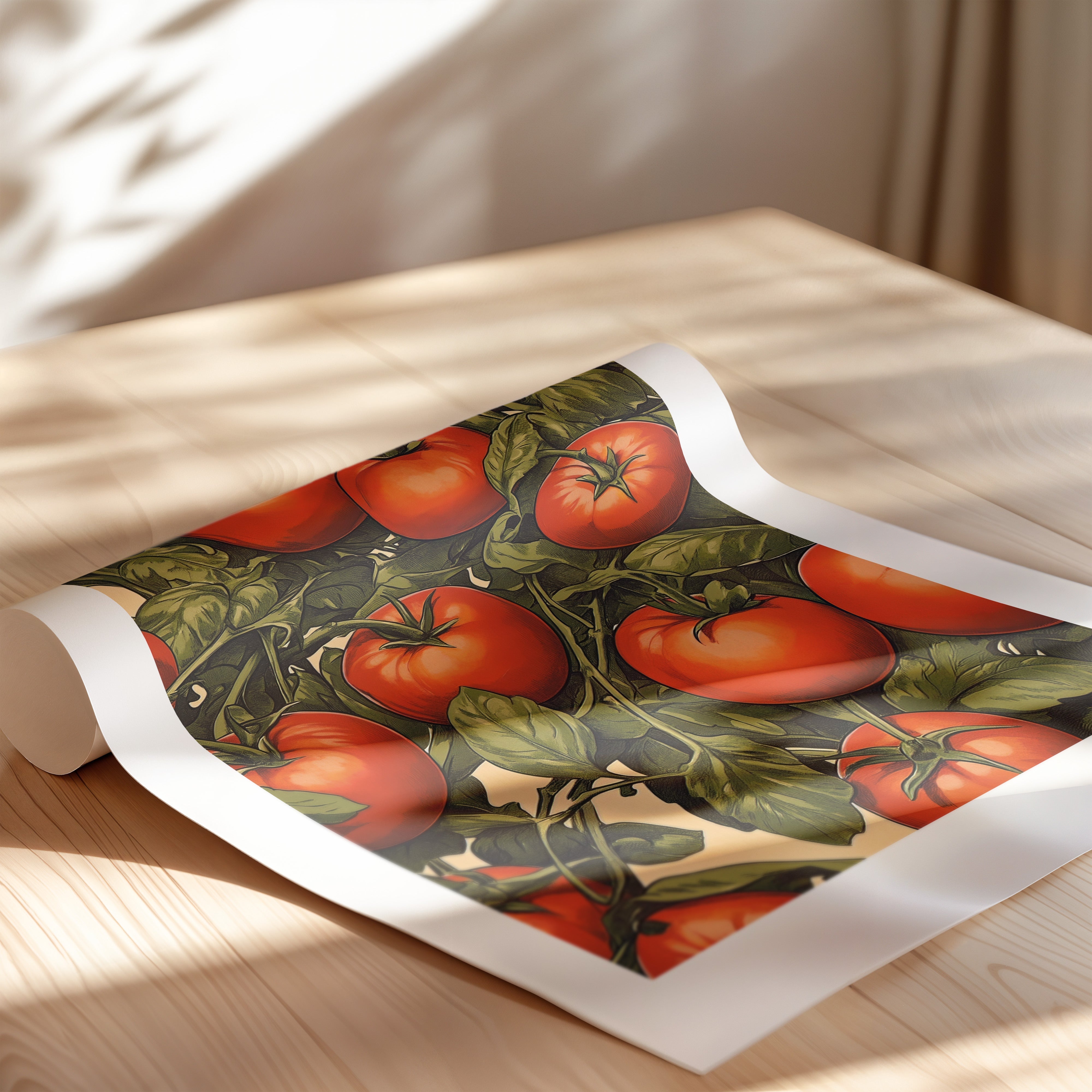 A pattern of Tomatos