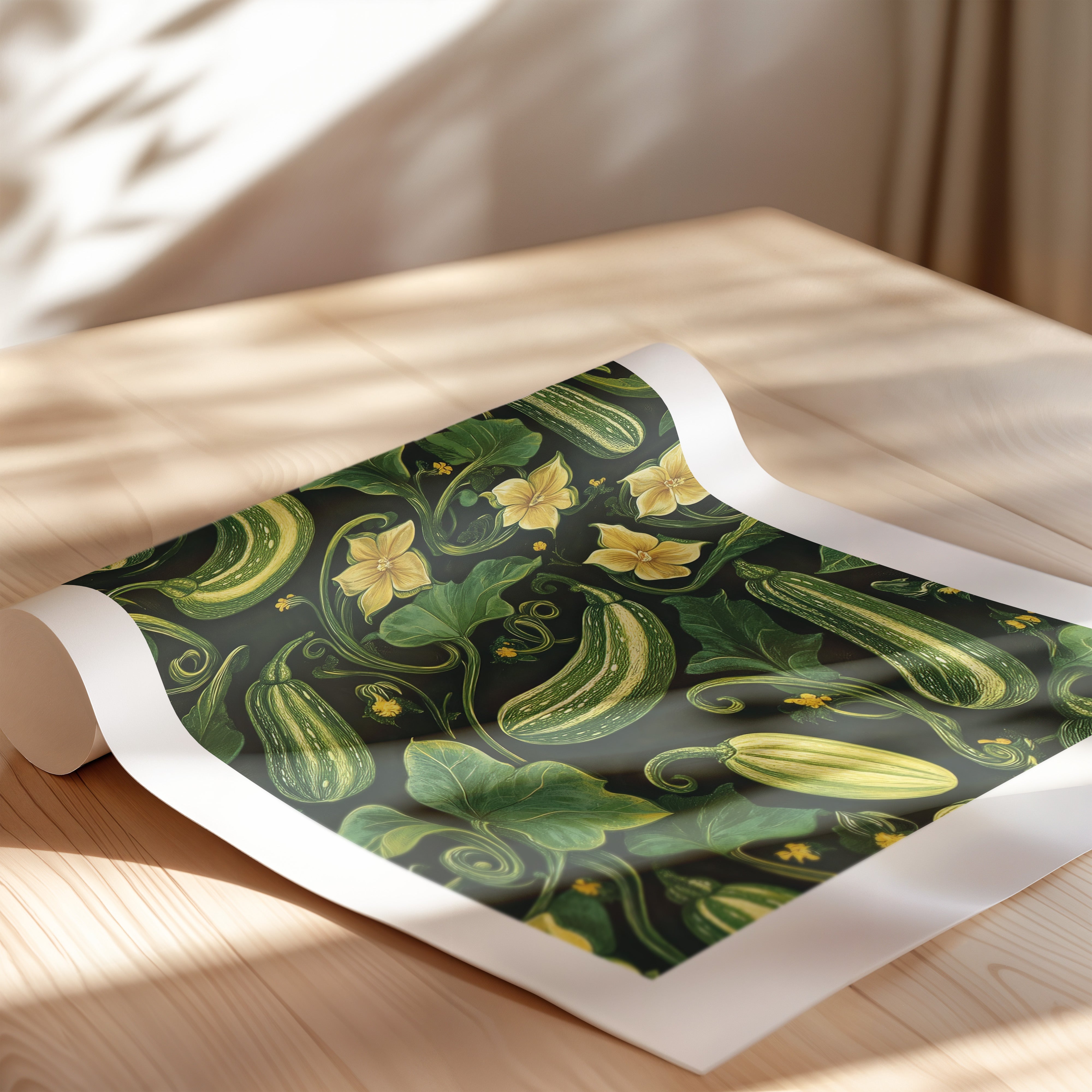 A pattern of Zucchinis