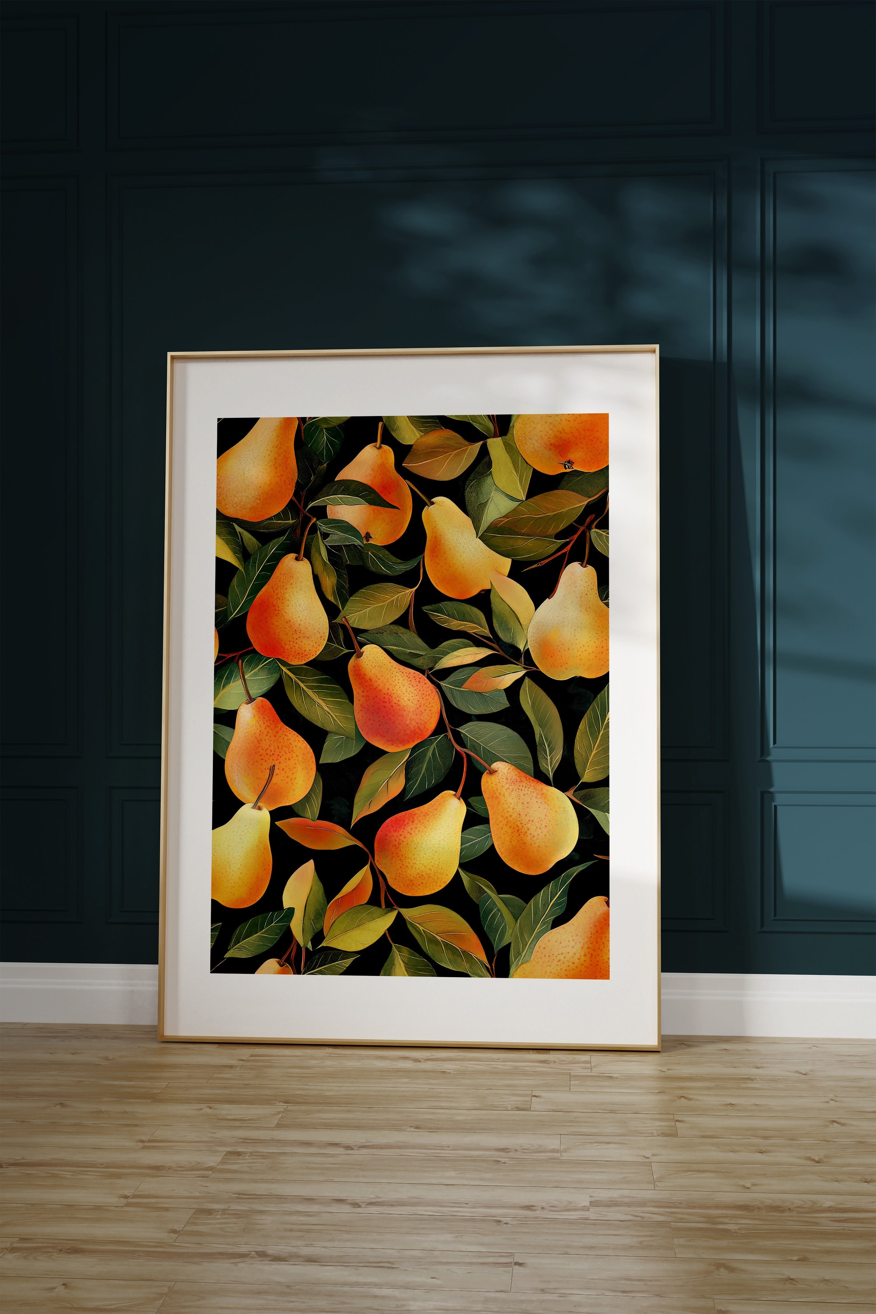 A pattern of pears