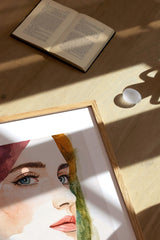 A woman in aquarell 2