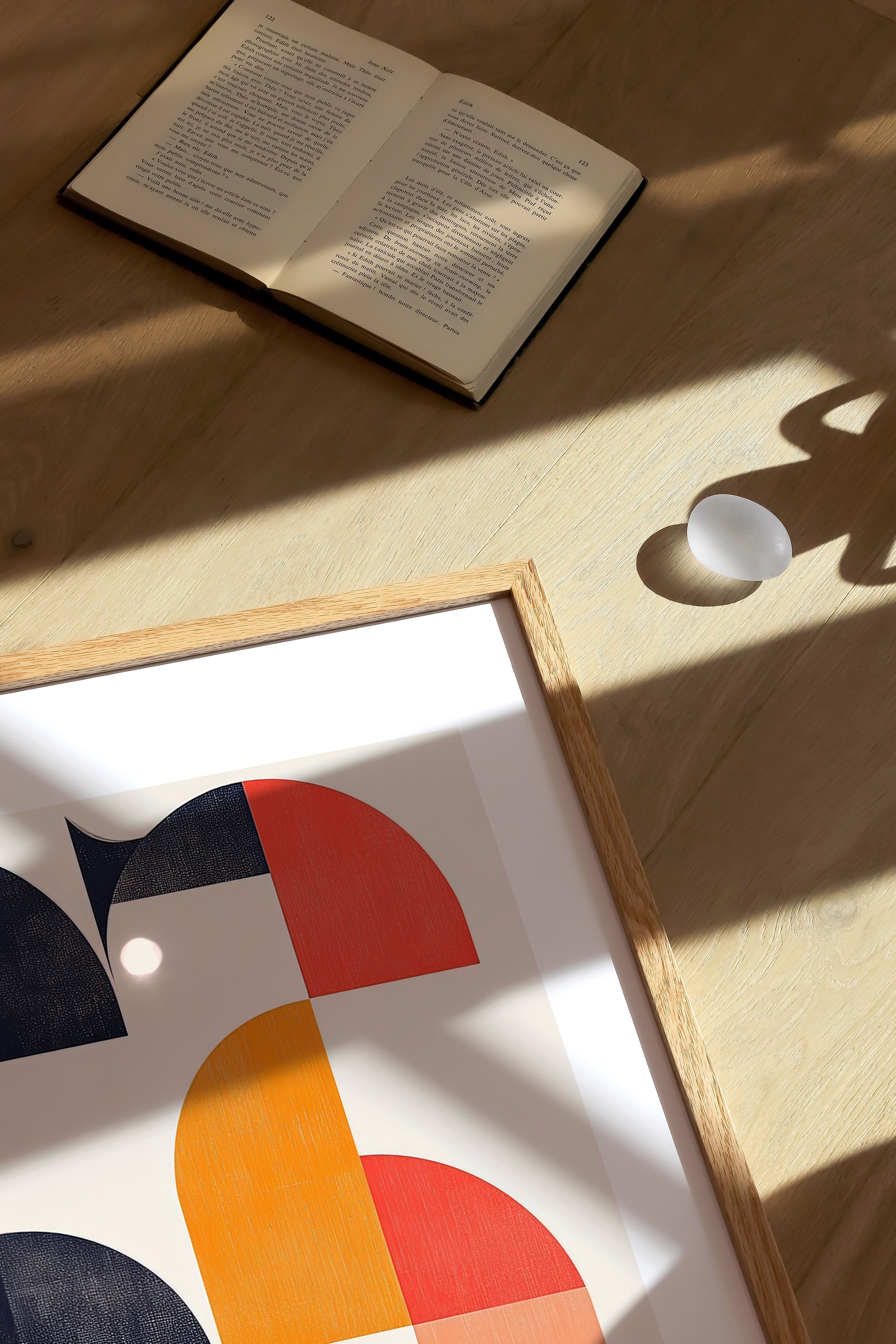 Bauhaus style pattern