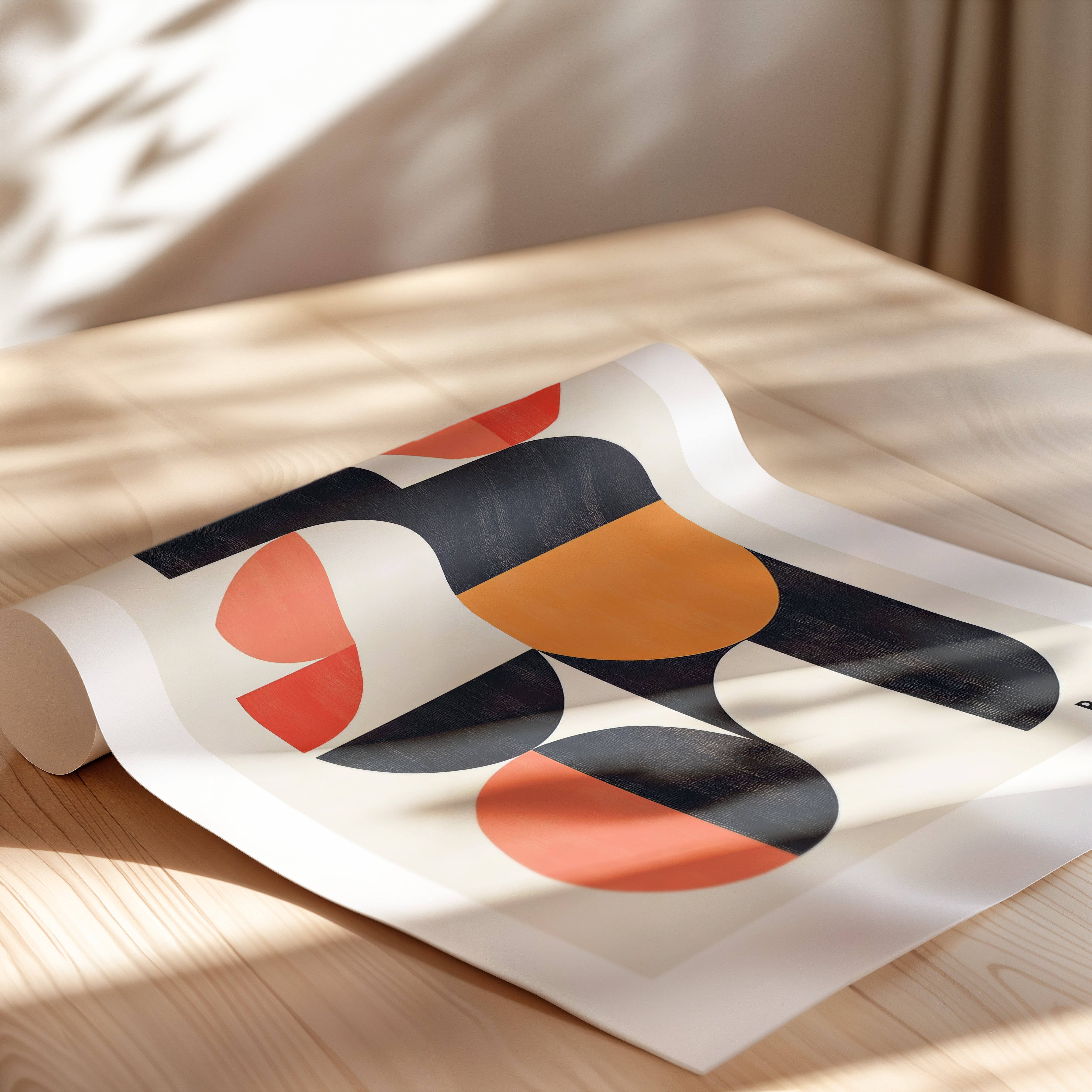 Bauhaus style pattern 3