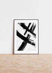 Black brushes on white 3
