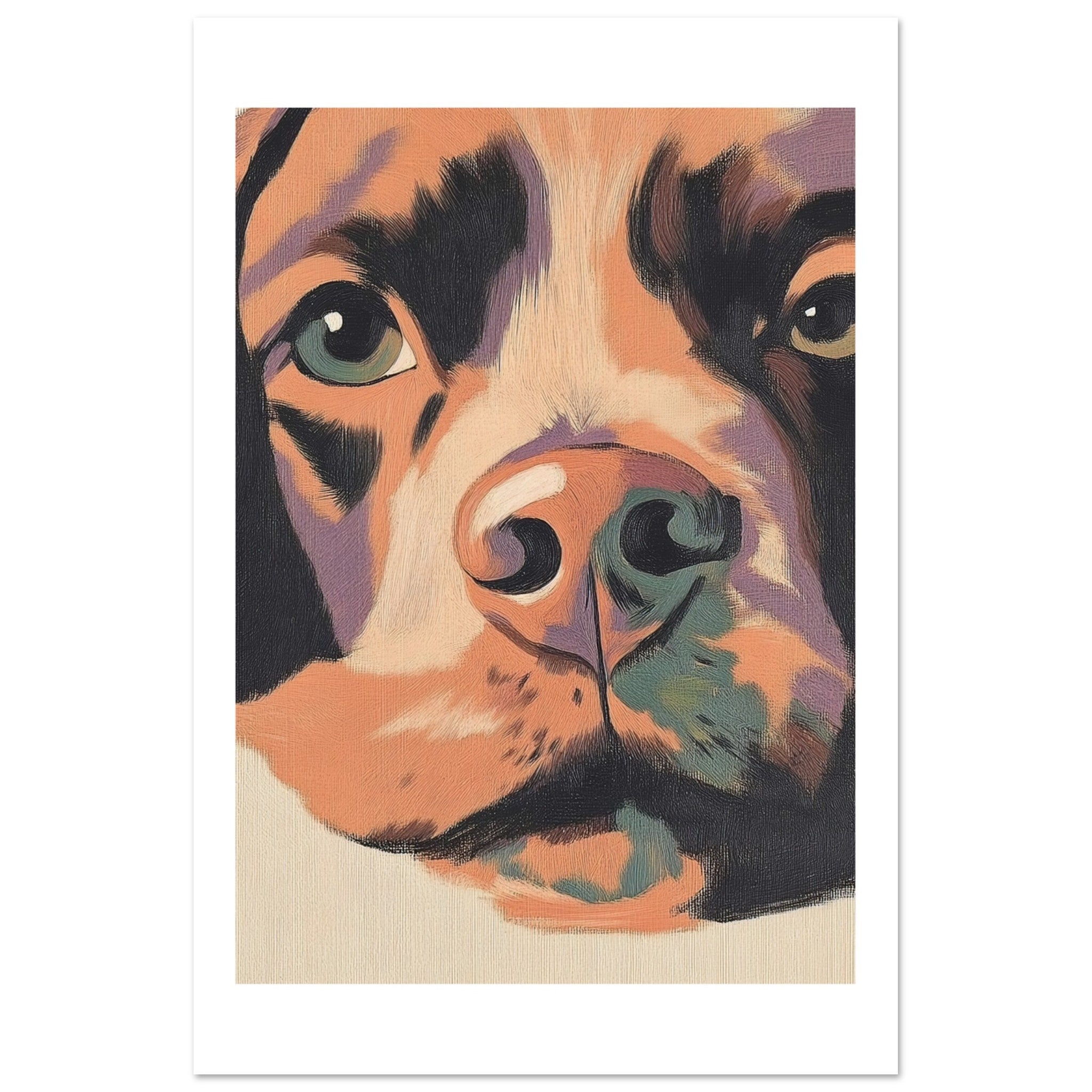 Boykin Spaniel Dog Relaxing Pastel Colored 2