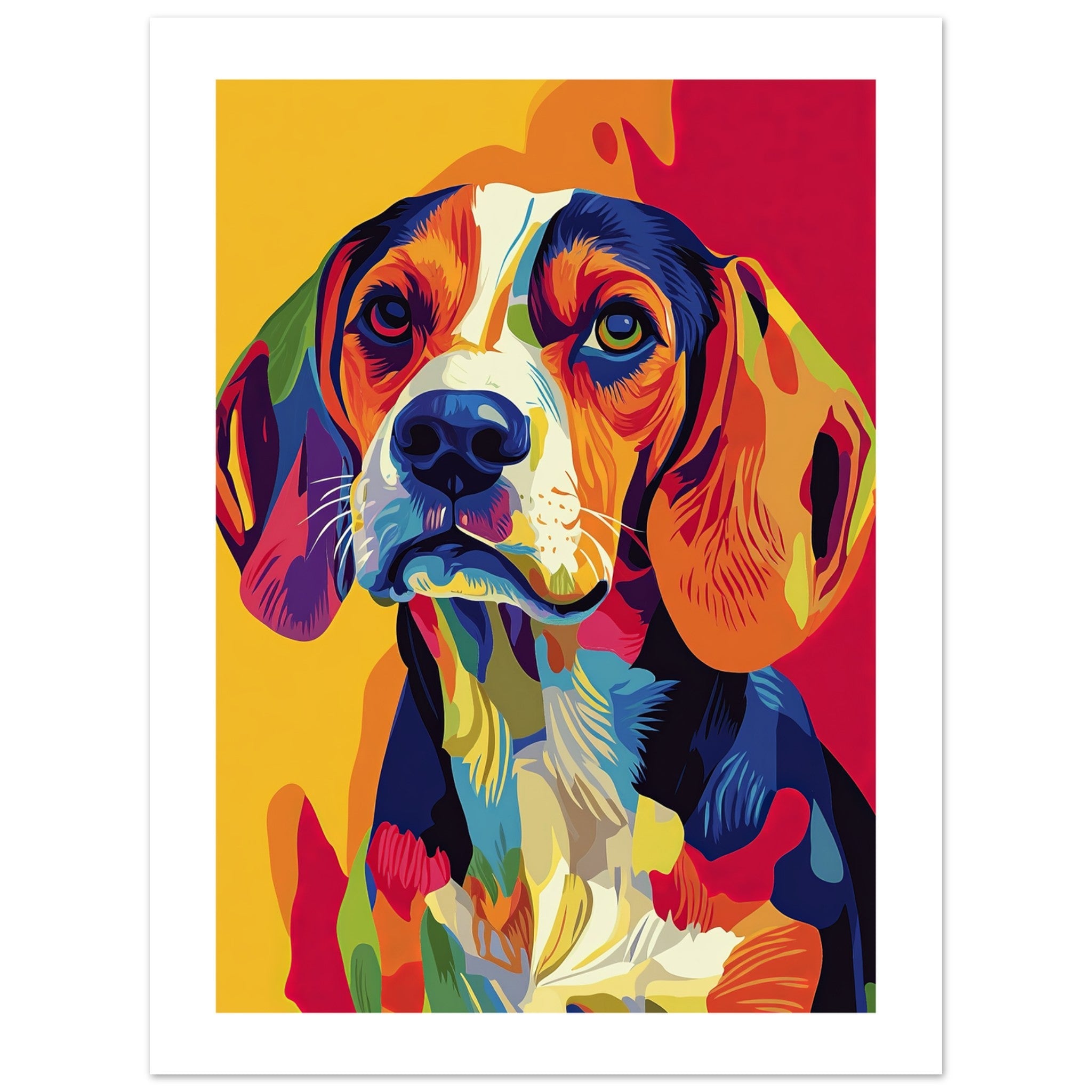 Beagle poster / Beagle Art Work / Beagle Print