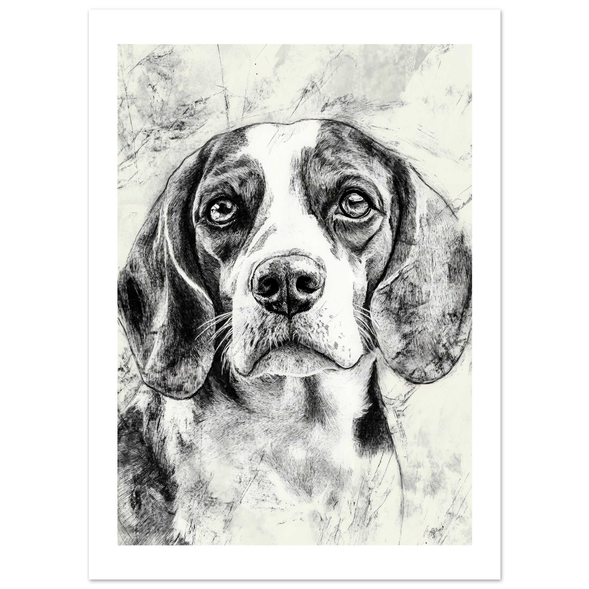 Beagle poster / Beagle Art Work / Beagle Print