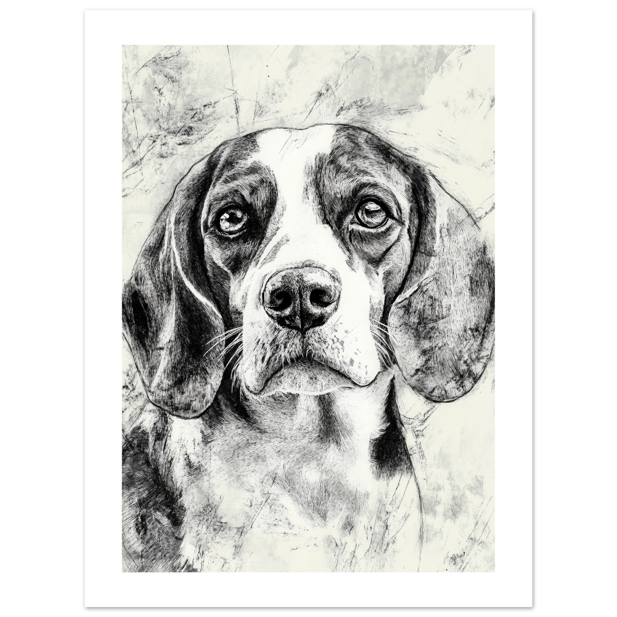 Beagle poster / Beagle Art Work / Beagle Print