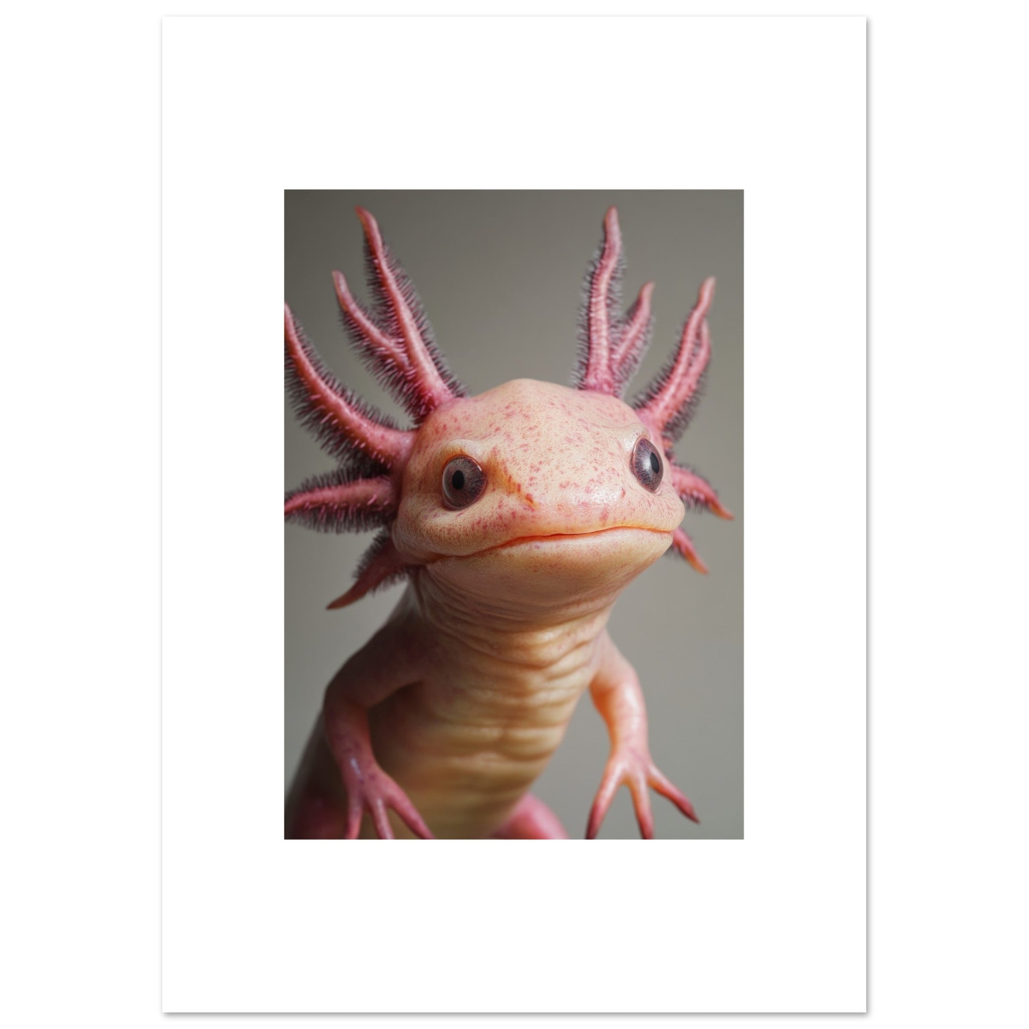Axolotl portrait