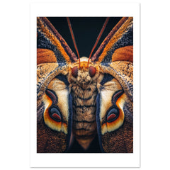 Atlas Moth portrait 1