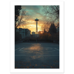 Basketball Court in Seattle Washington 1