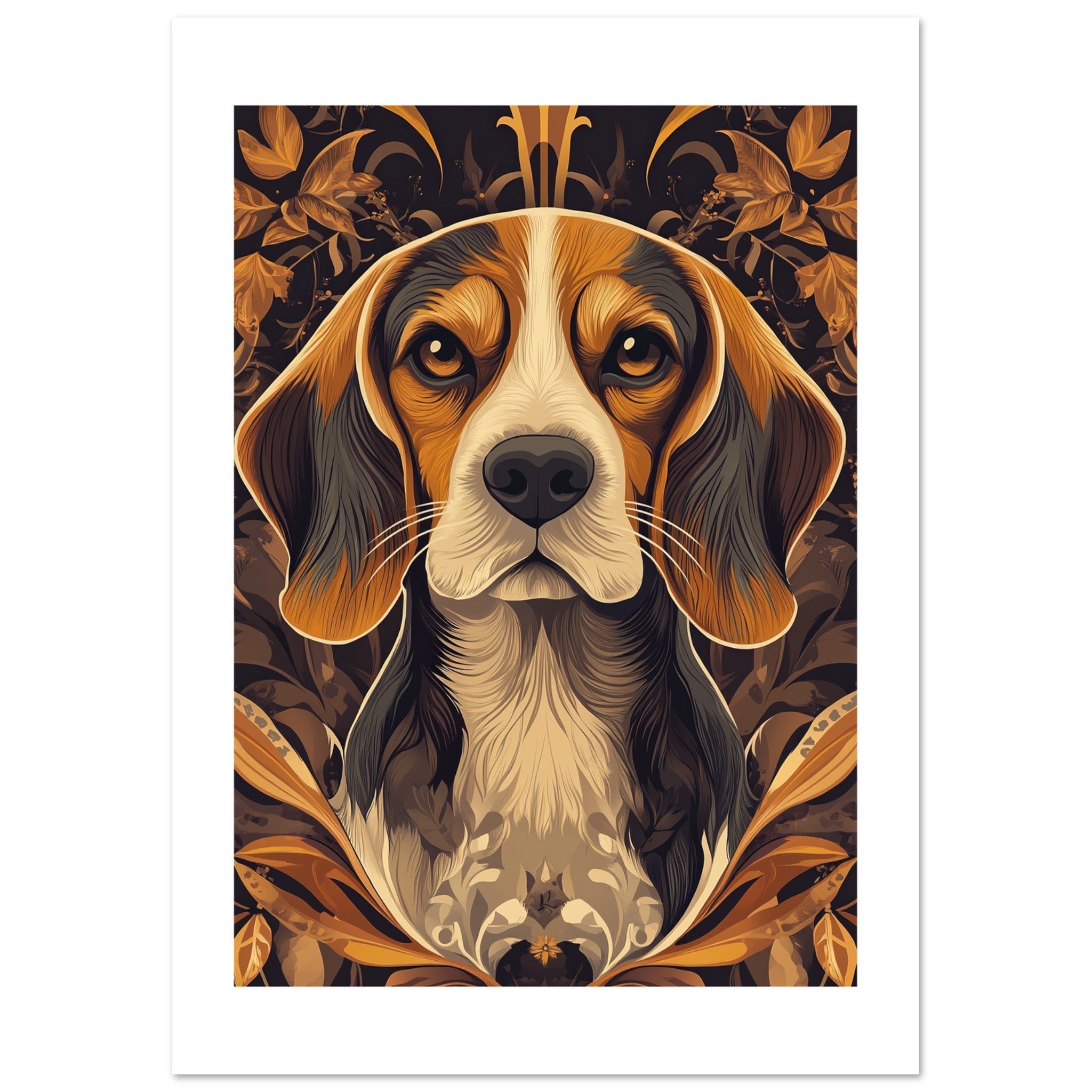 Beagle poster / Beagle Art Work / Beagle Print